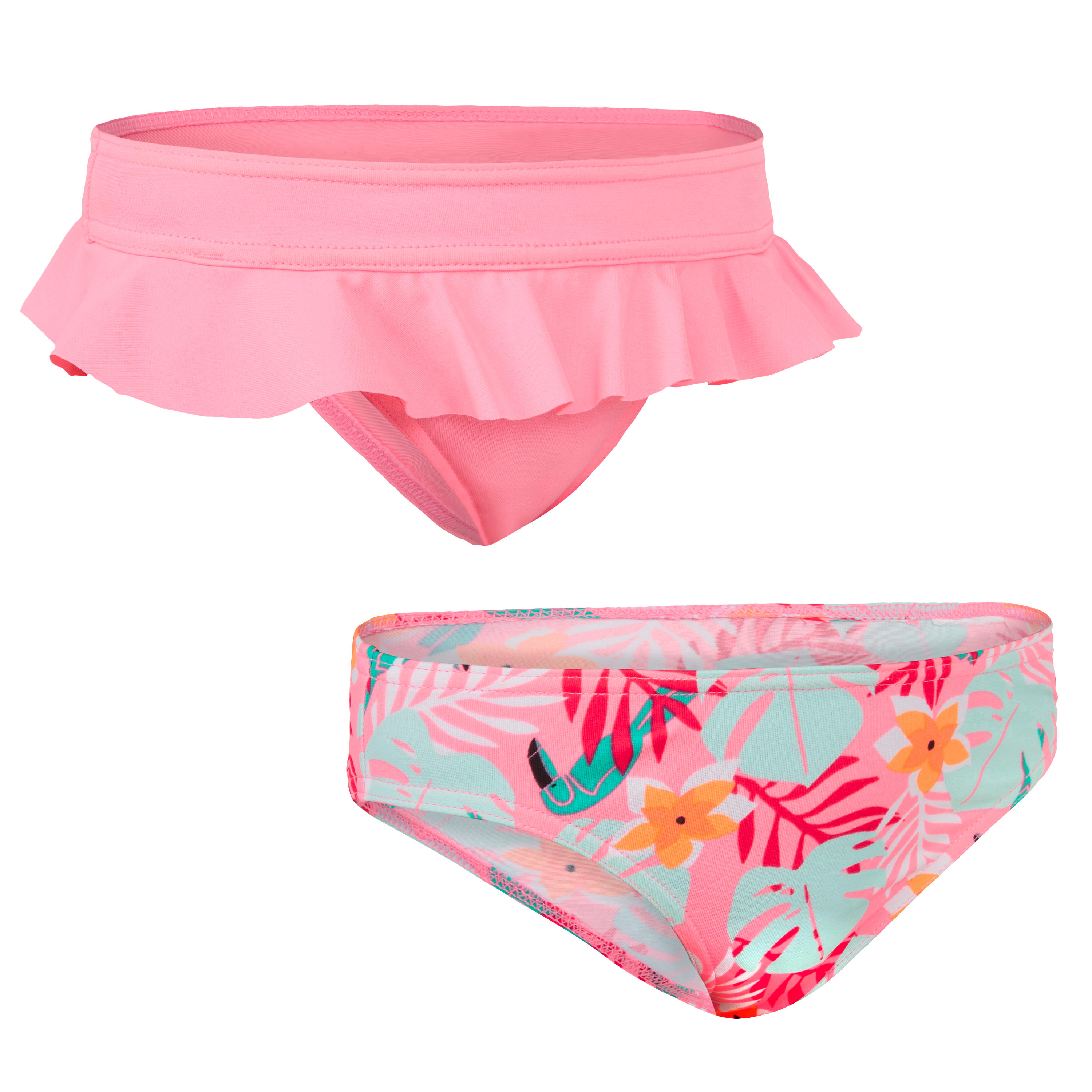 OLAIAN Bikinihose Madi 100 LG Cuty MÃ¤dchen rosa Gr. 104 - 4 Jahre
