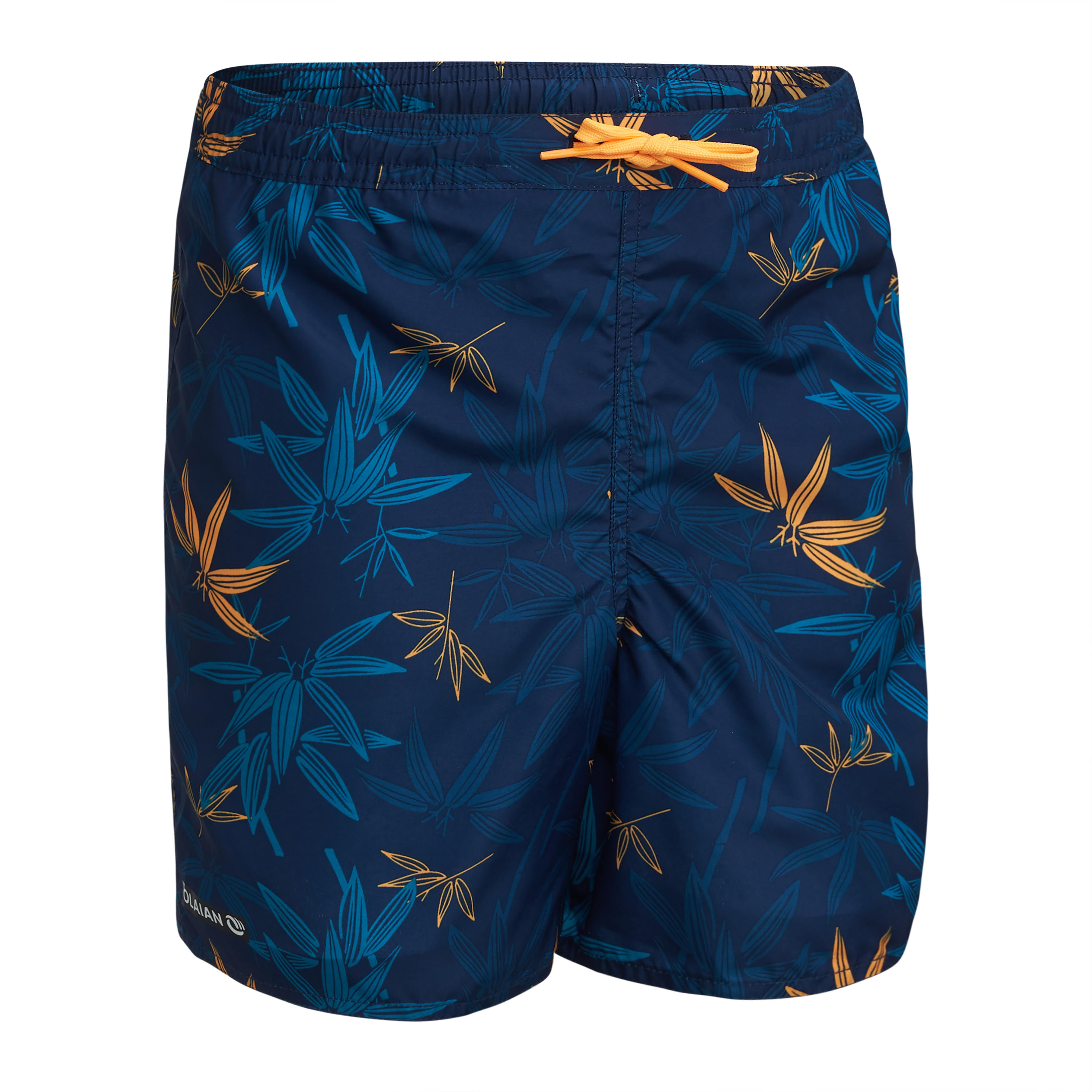 OLAIAN Boardshorts 100 Bambus Tween dunkelblau