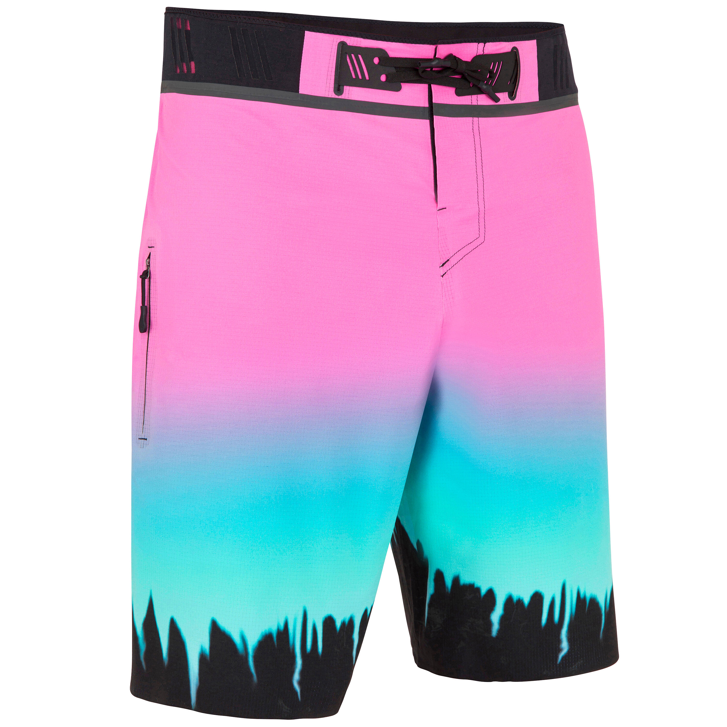OLAIAN Boardshorts Long 900 Surfen Grungy Pink S
