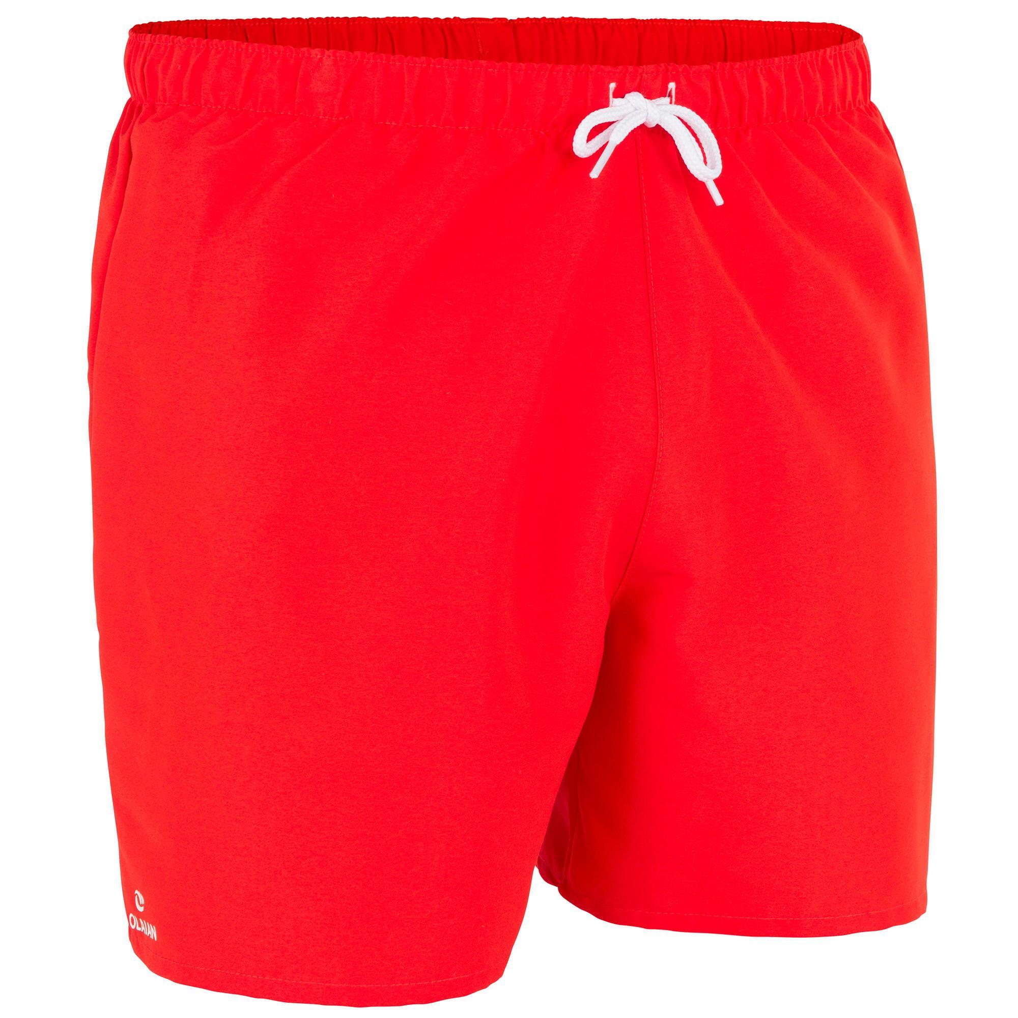 OLAIAN Boardshorts Surfen Herren kurz Hendaia rot 2XL