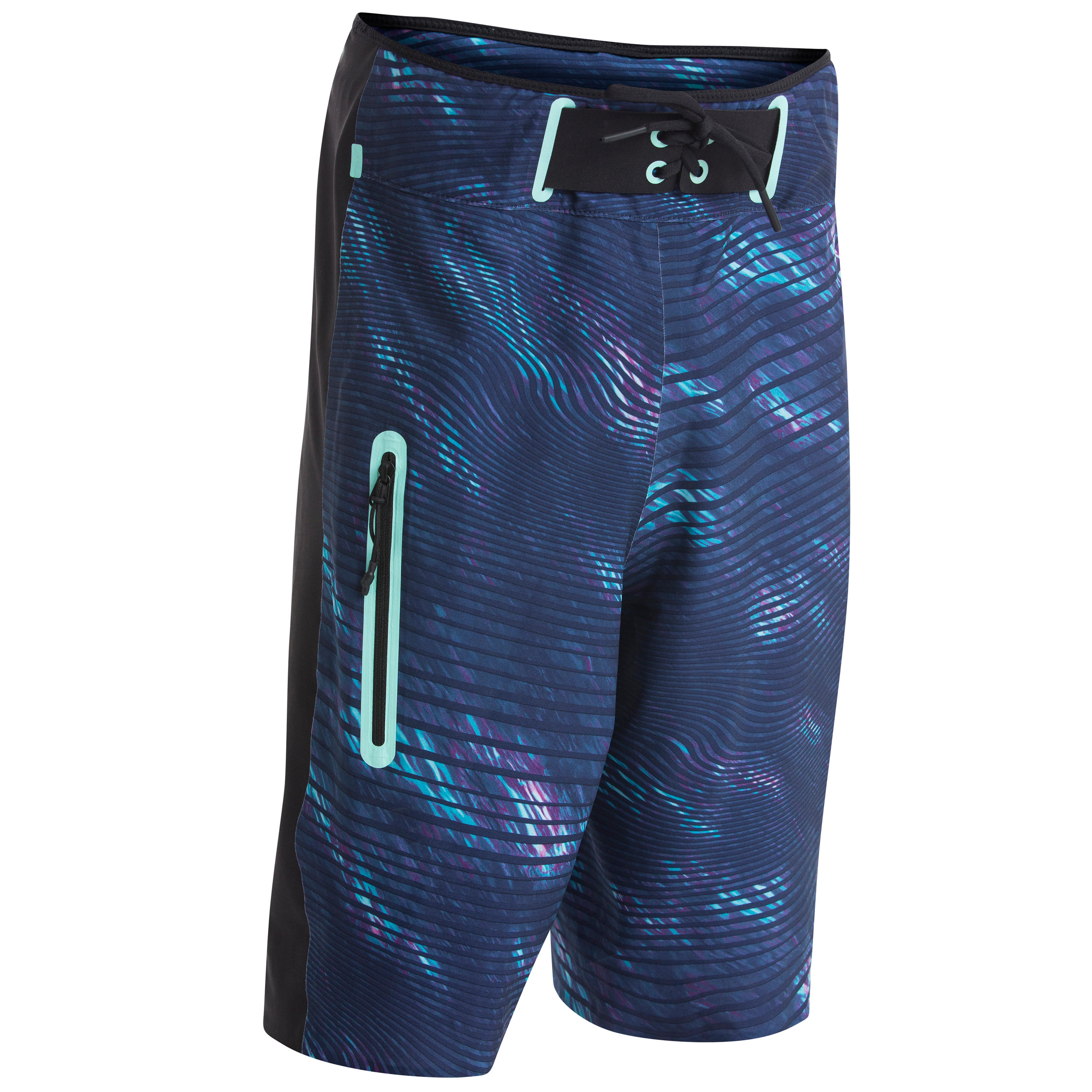 OLAIAN Boardshorts Surfen Jungen 900 Tween blau 8 Jahre - Gr. 128
