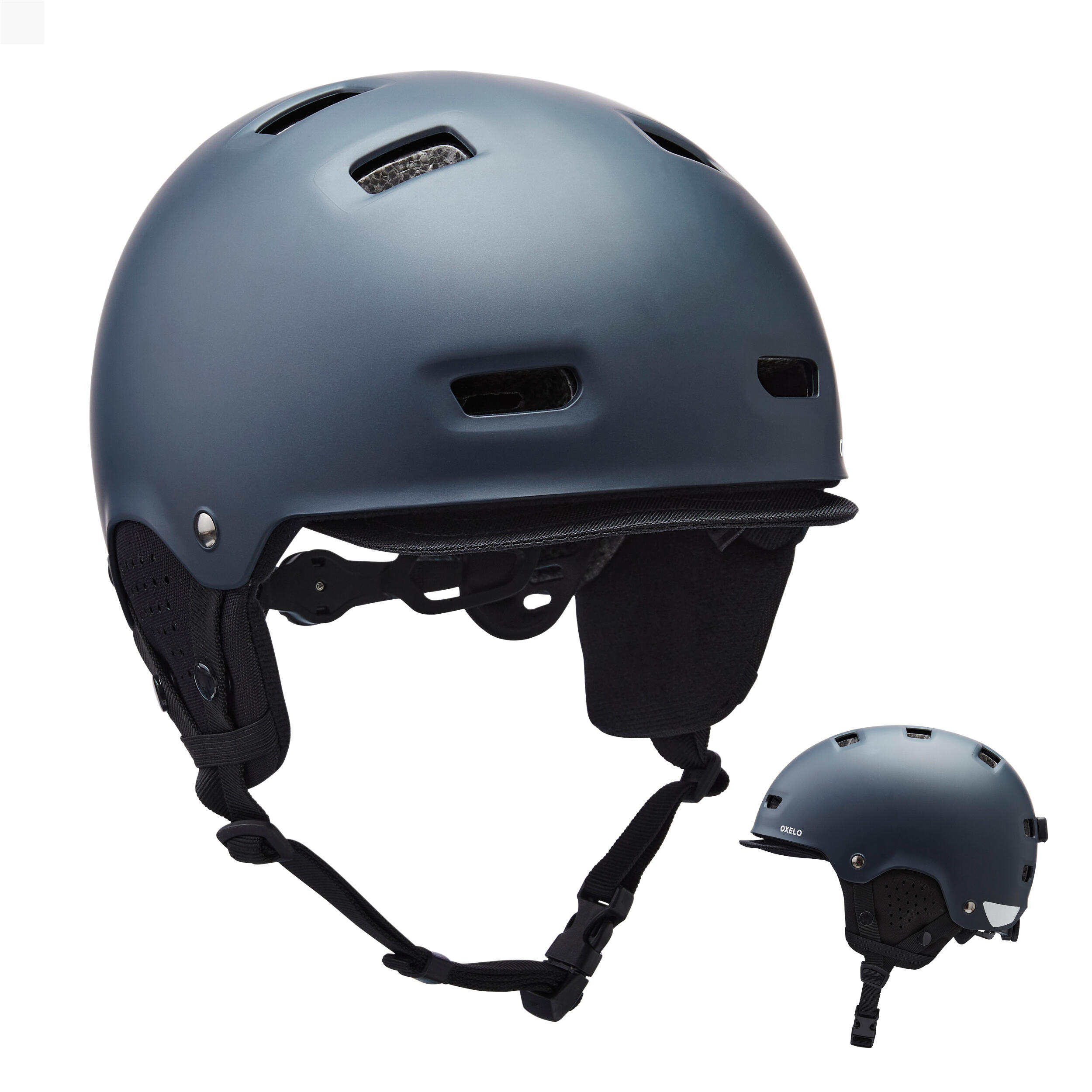 OXELO Bowl-Helm 500 Scooter Erwachsene Größe L L