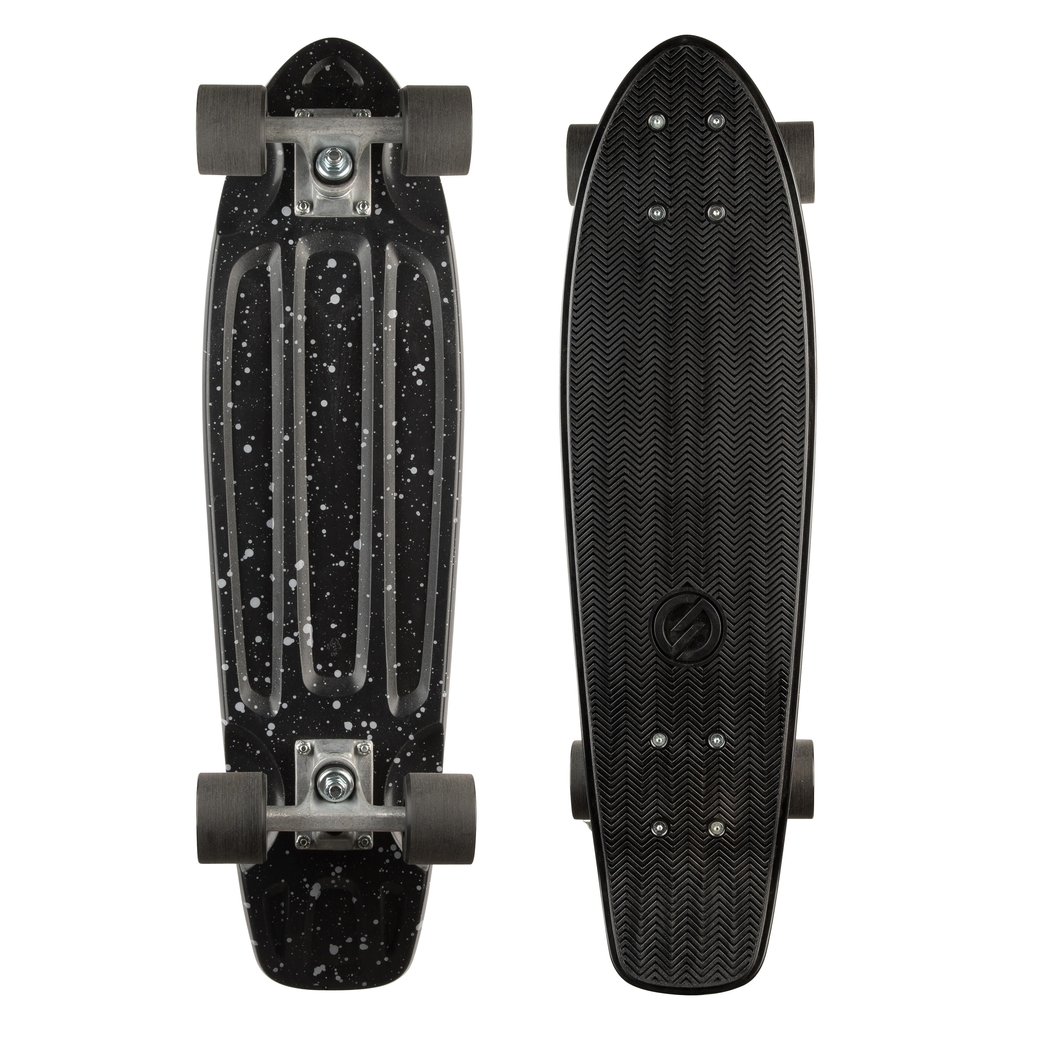 OXELO Cruiser Big Yamba 120 Eco recycelt schwarz EINHEITSGRÃ–SSE