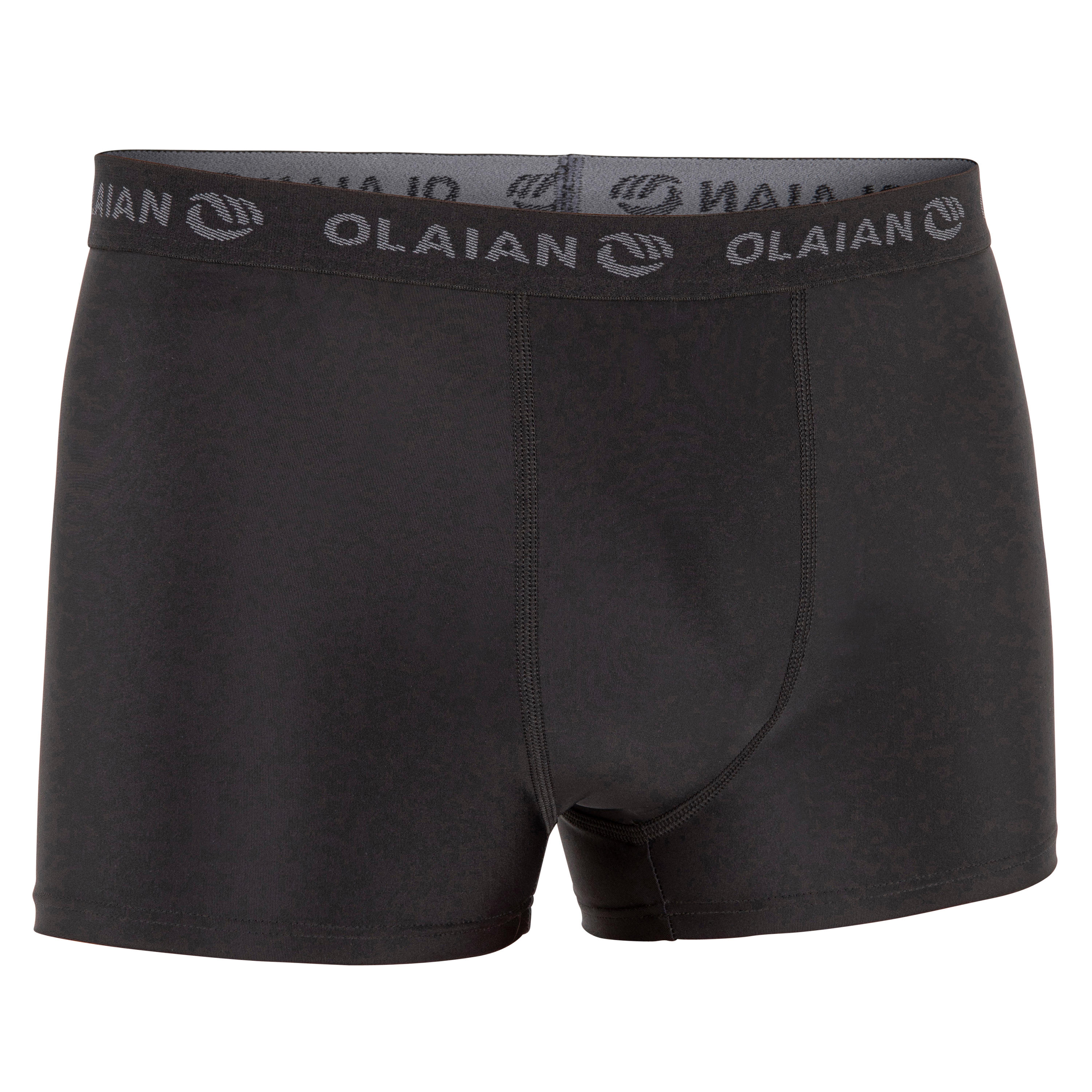OLAIAN Funktionsshorts Surfen Herren Unterzieher Boxershorts 500 schwarz M