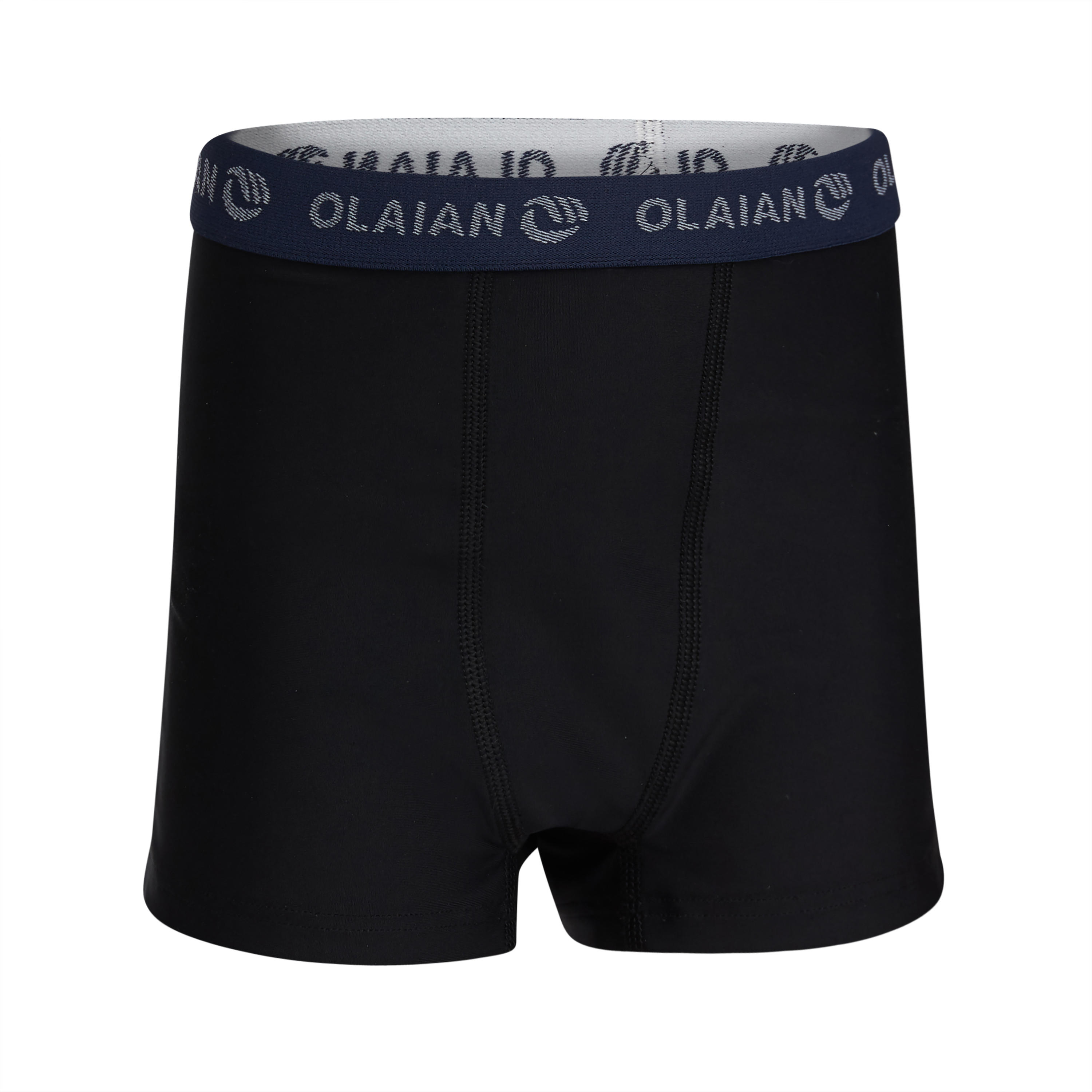 OLAIAN Funktionsshorts Surfen Jungen Unterzieher Boxershorts 500 Tween schwarz Gr. 164 - 14 Jahre