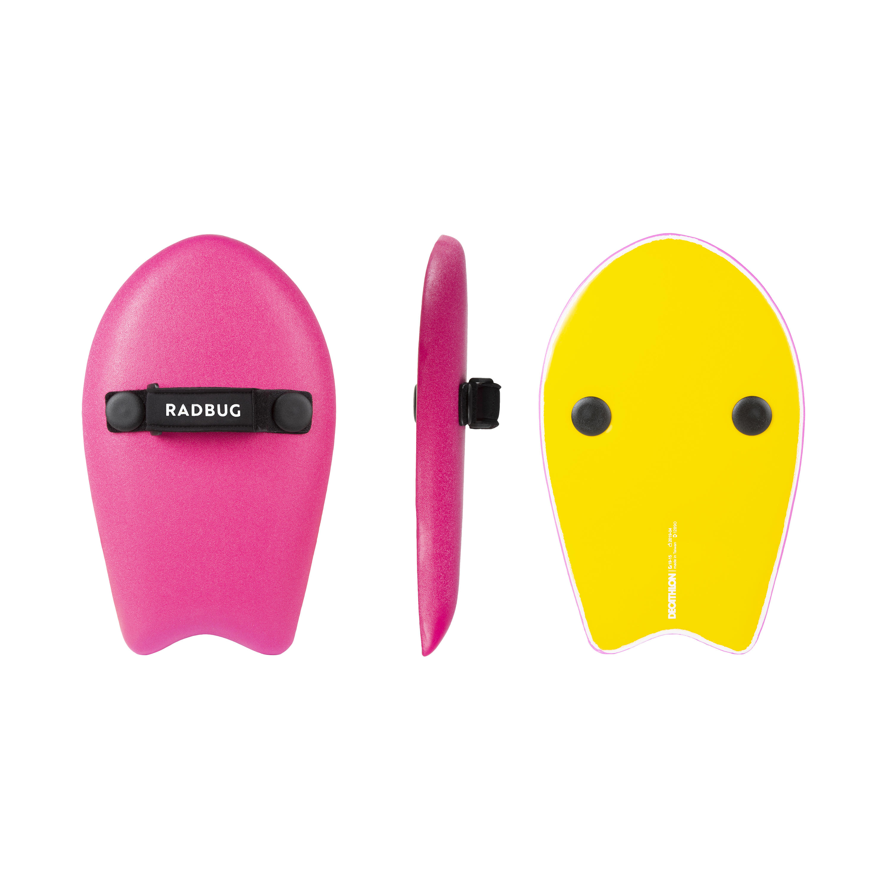 RADBUG Handboard Handplane Bodysurf 100 rosa EINHEITSGRÖSSE