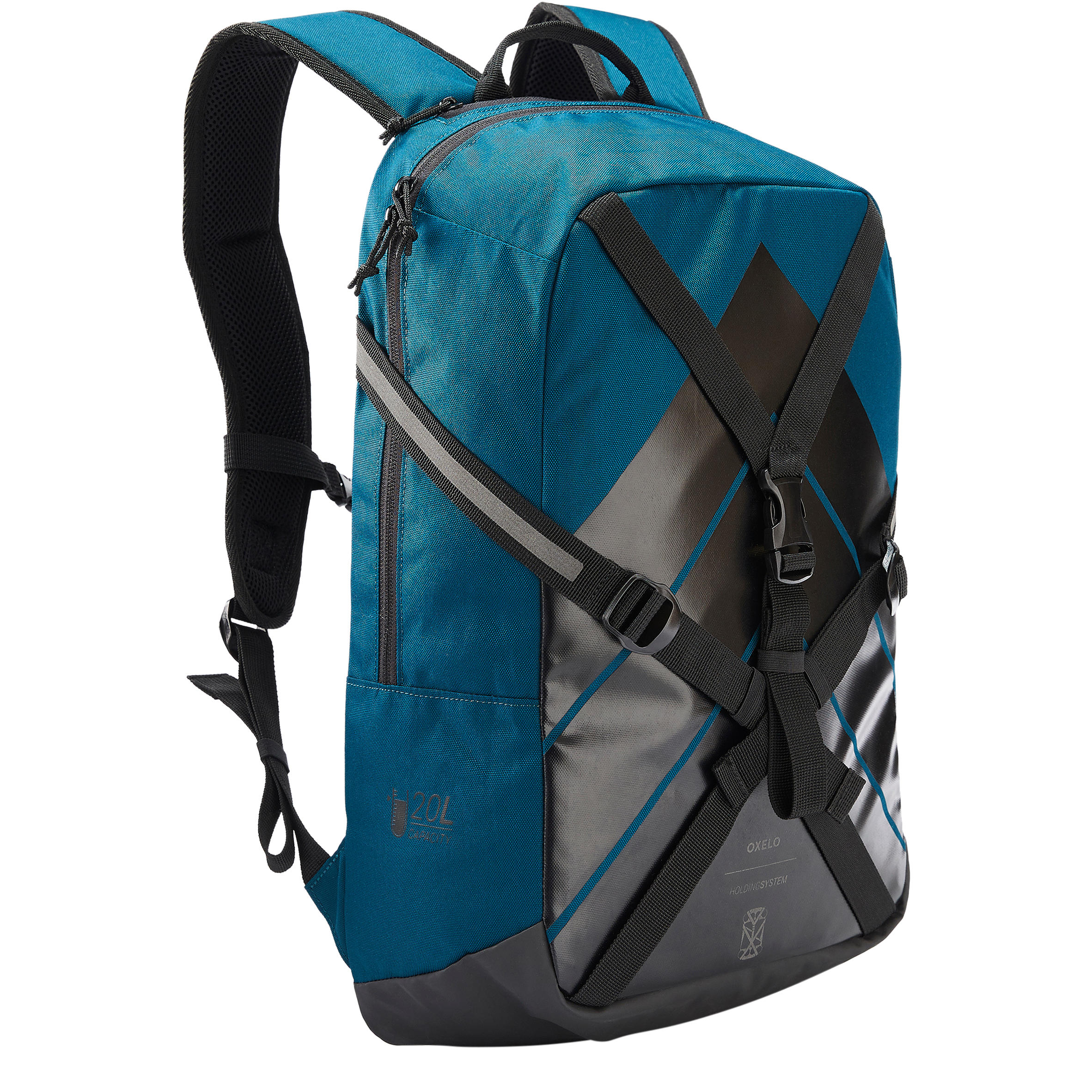 OXELO Inliner-Rucksack BP100 20 Liter blau