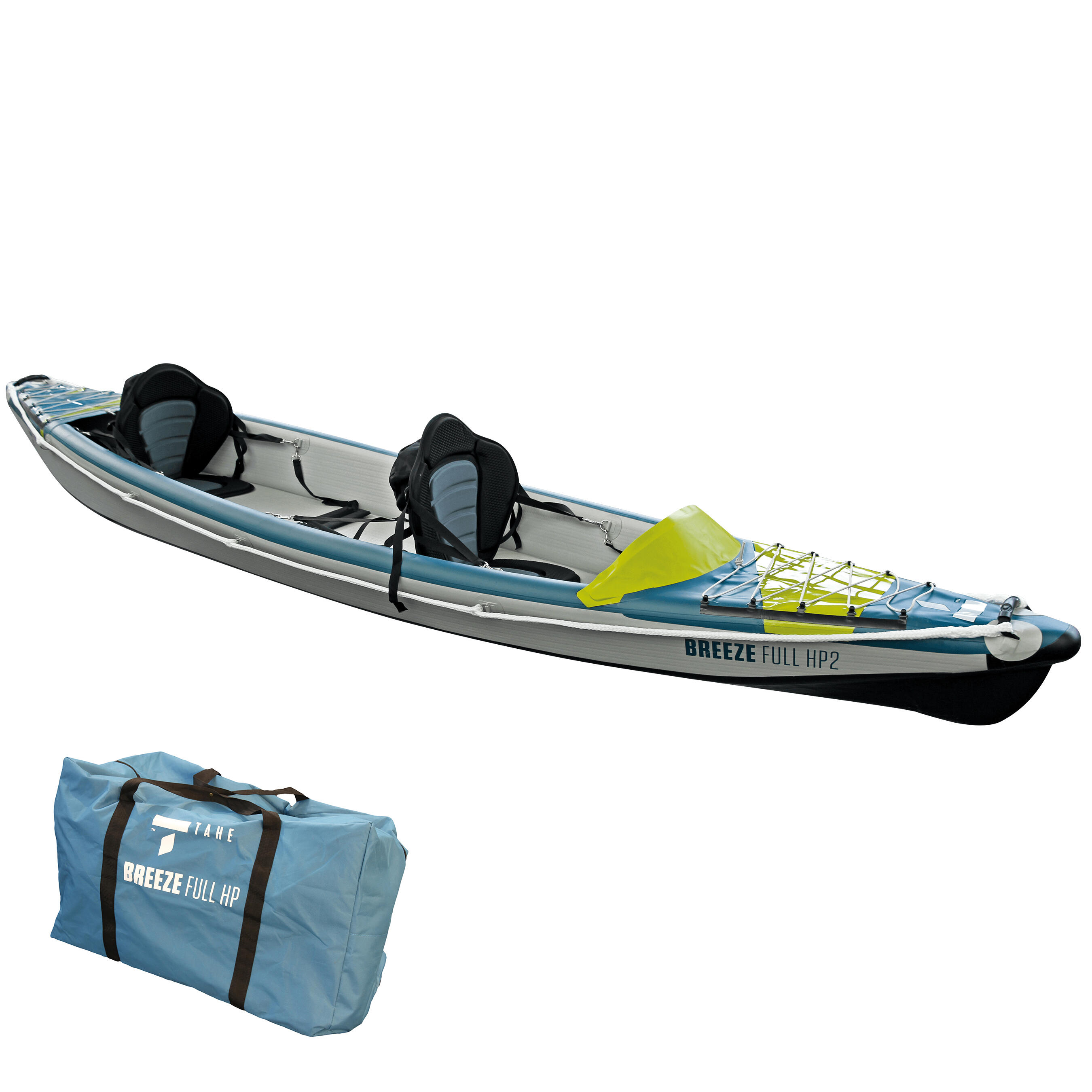 TAHE OUTDOORS Kajak Schlauchboot Breeze Hochdruck 2-Sitzer Tahe EINHEITSGRÃ–SSE
