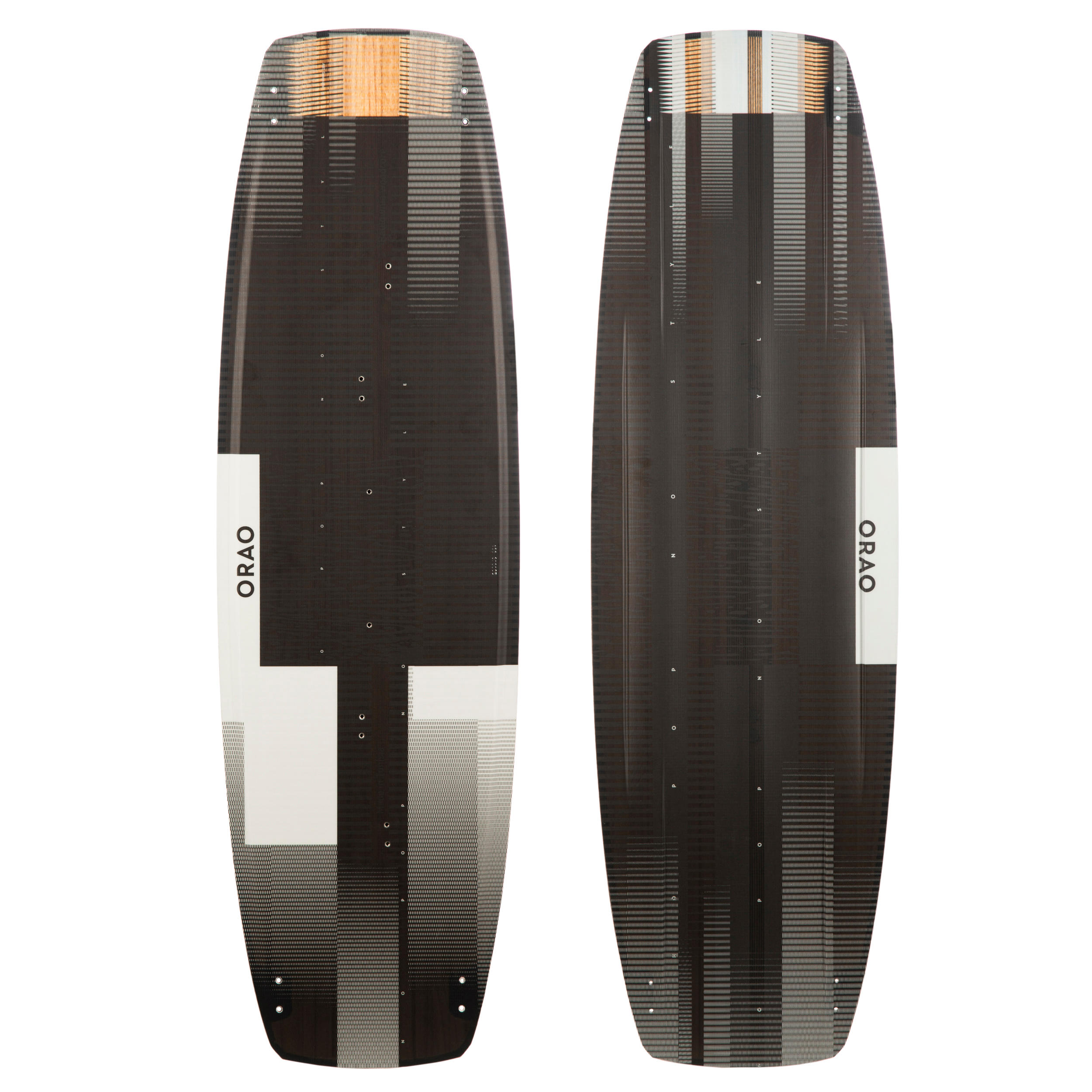 ORAO Kitesurfboard Twin Tip 500 Carbon ohne Zubehör 138 × 41 cm EINHEITSGRÖSSE