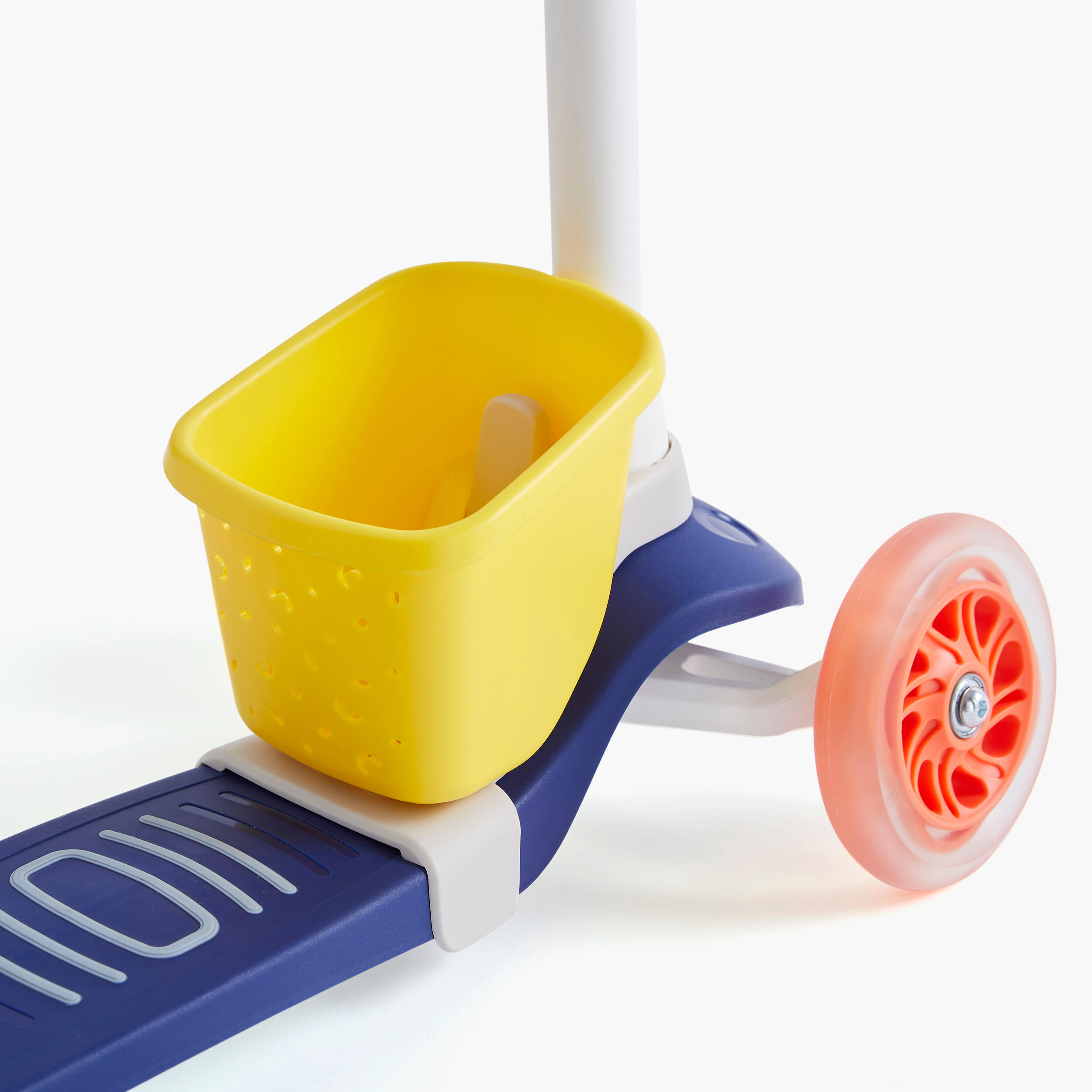 OXELO Korb Scooter Kinder gelb EINHEITSGRÃ–SSE
