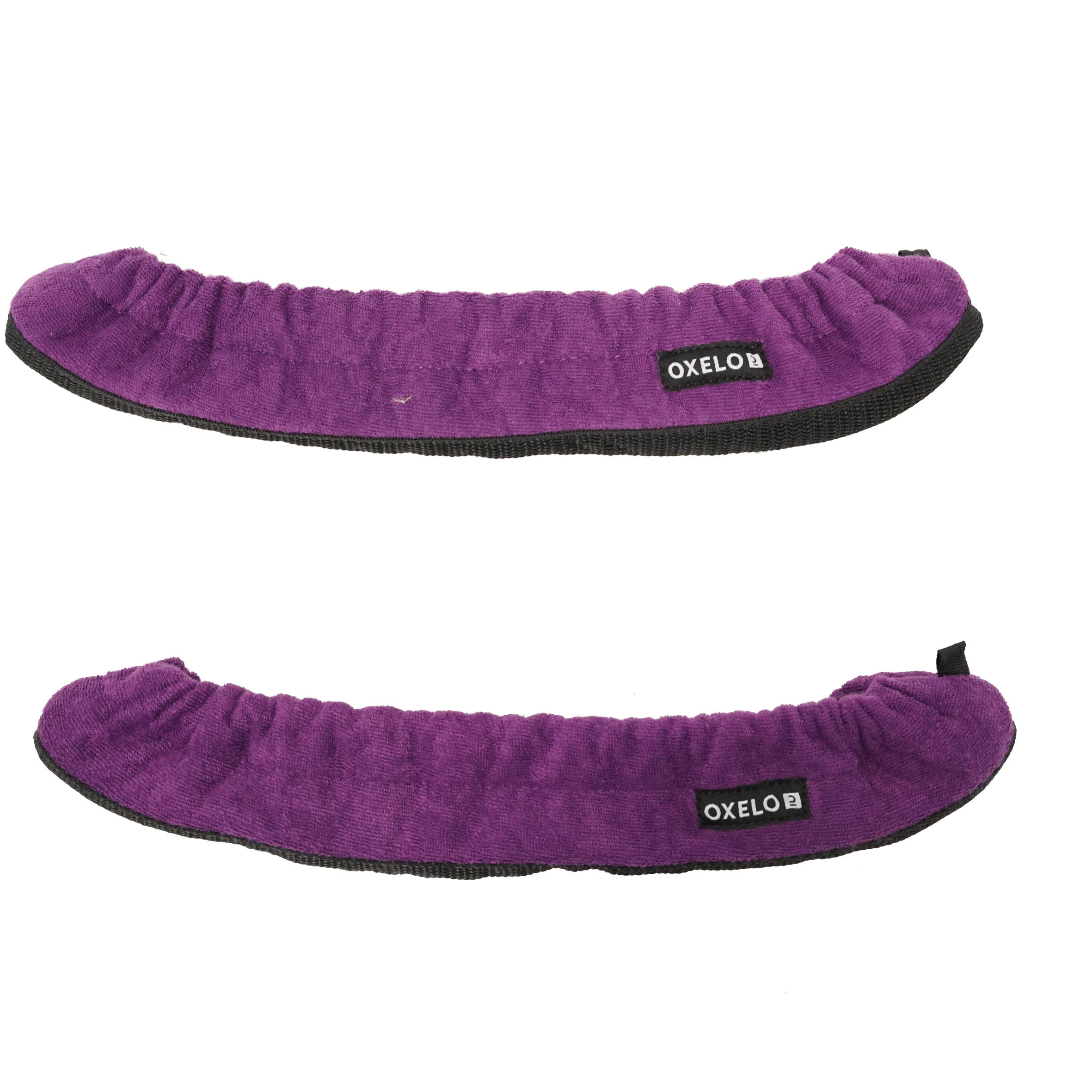 OXELO Kufenschoner für Schlittschuhe violett