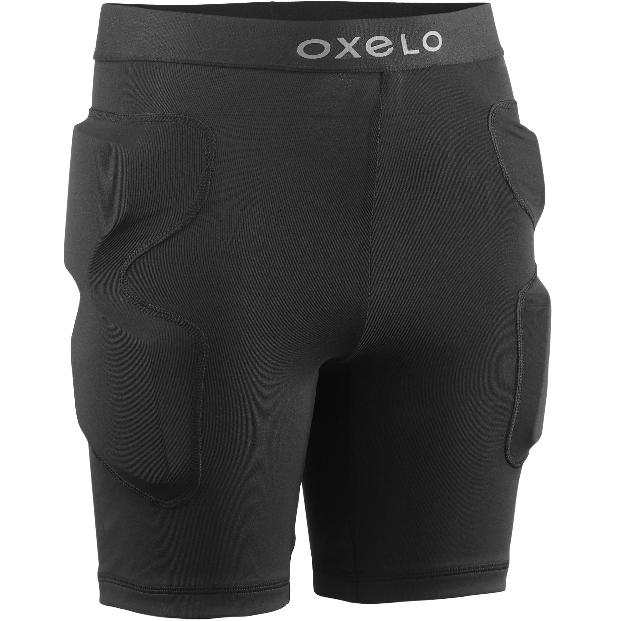 OXELO Protektoren-Shorts Inliner Skateboard Scooter PS100 Kinder schwarz