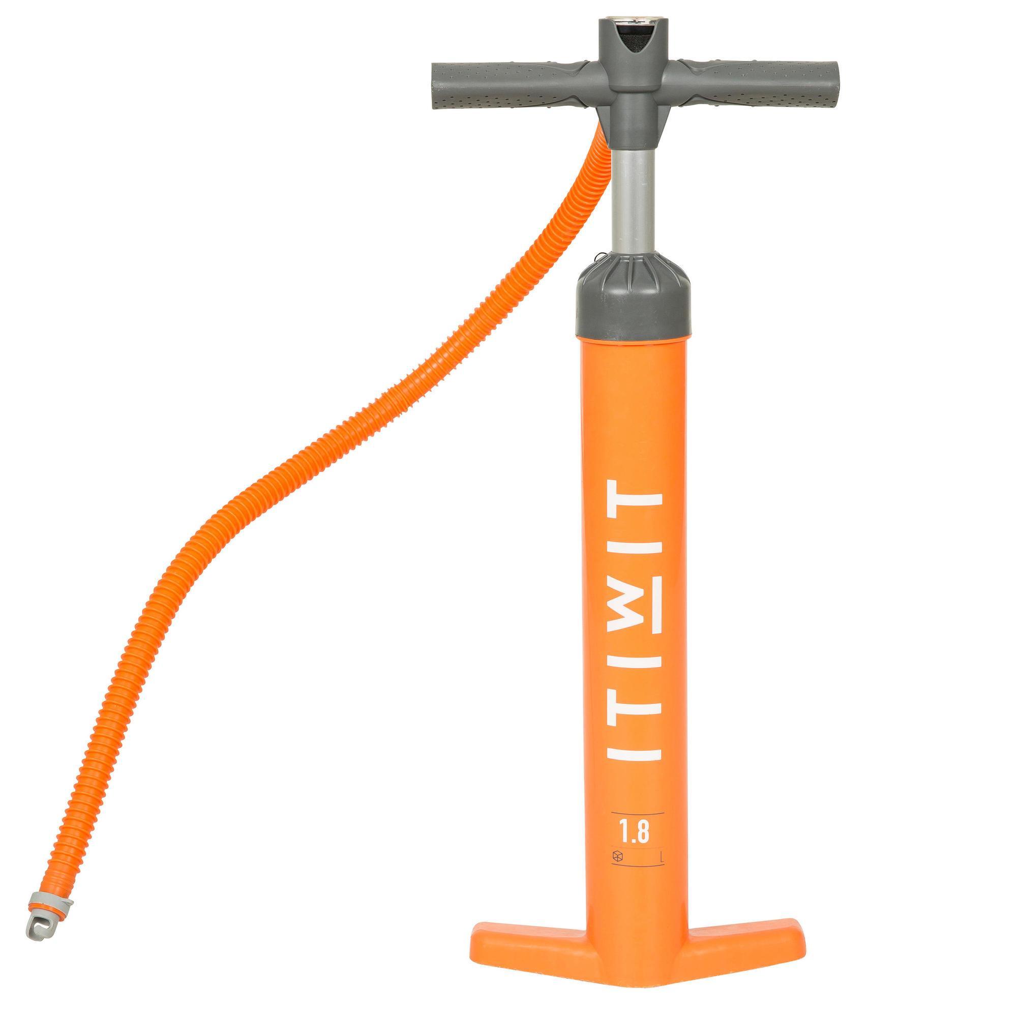 ITIWIT Pumpe Stand Up Paddle Hochdruckpumpe 20 PSI Doppelhub orange EINHEITSGRÖSSE