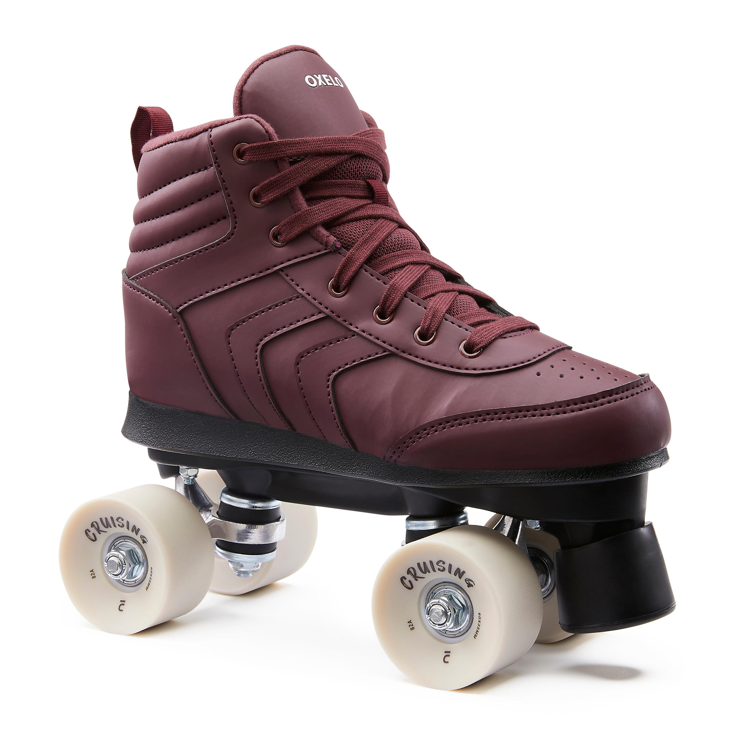 OXELO Rollschuhe Quad Erwachsene - 100 bordeaux 41