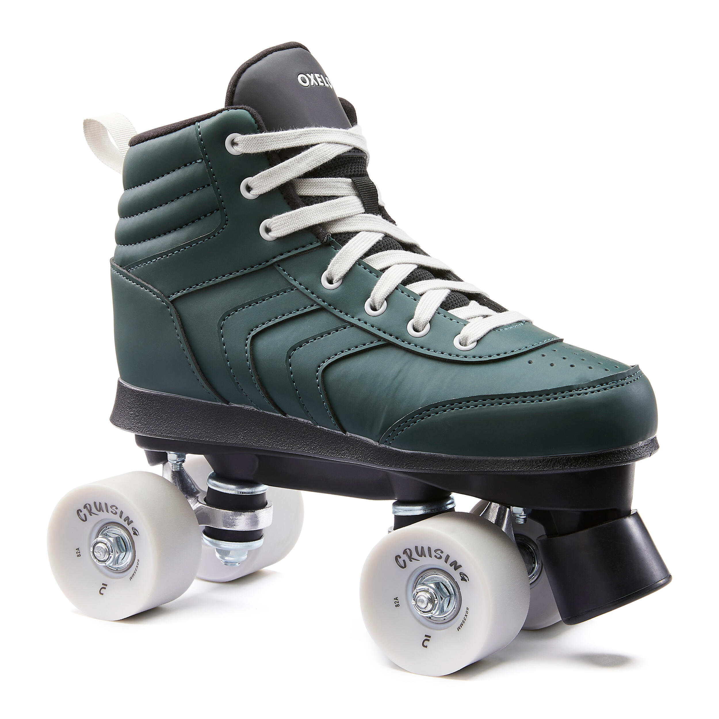 OXELO Rollschuhe Quad Erwachsene - 100 grÃ¼n 38