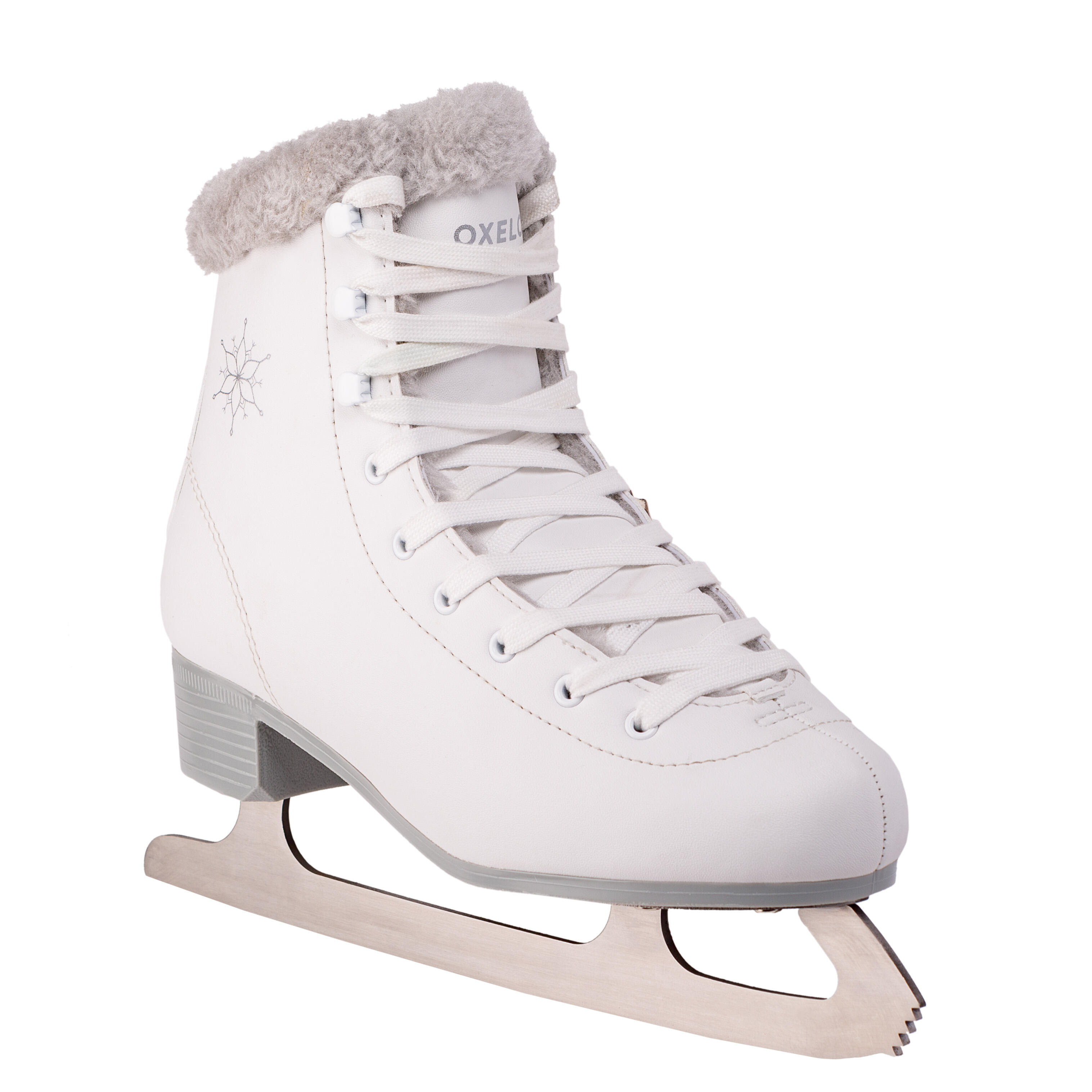 OXELO Schlittschuhe 120 Damen weiss 37
