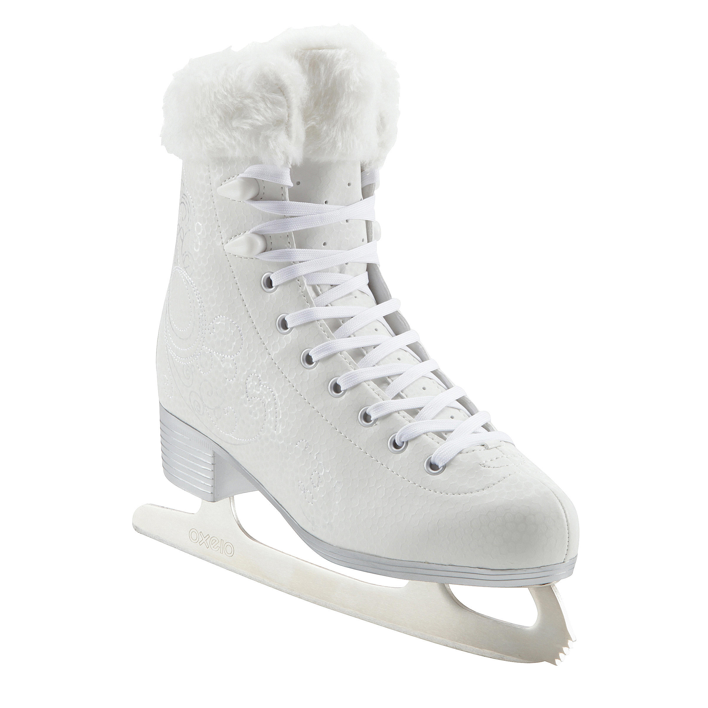 OXELO Schlittschuhe 500 Damen weiss 36