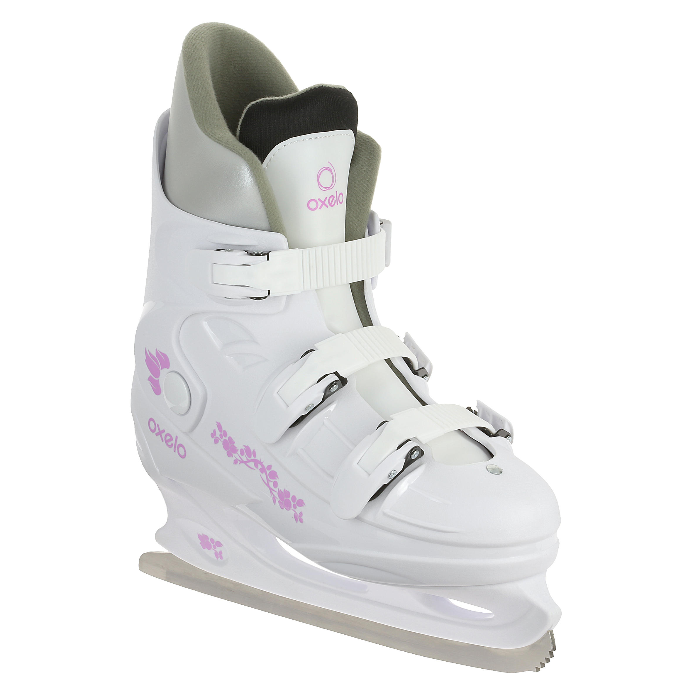 OXELO Schlittschuhe FIT1 Damen weiss 41