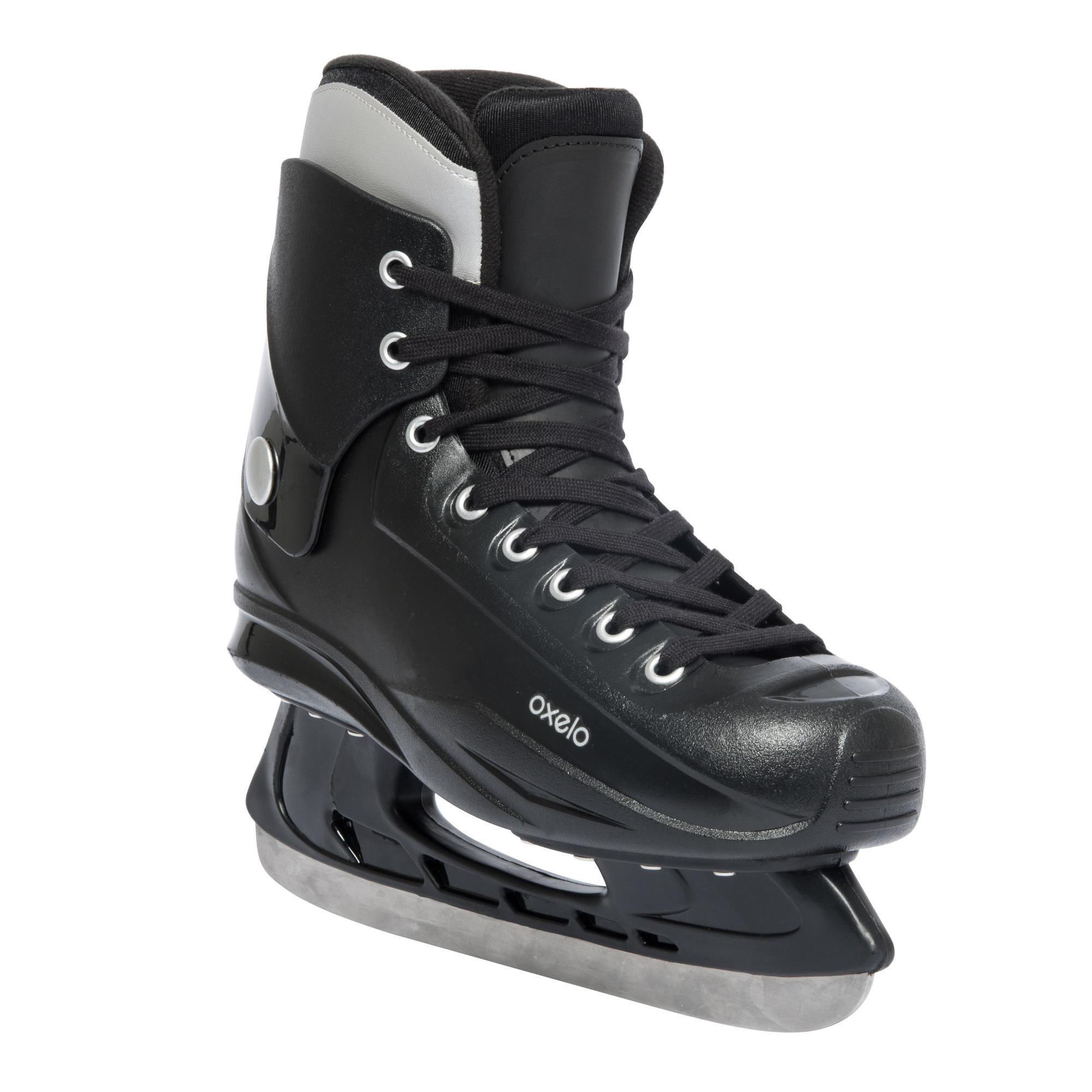 OXELO Schlittschuhe FIT50 Herren schwarz 39