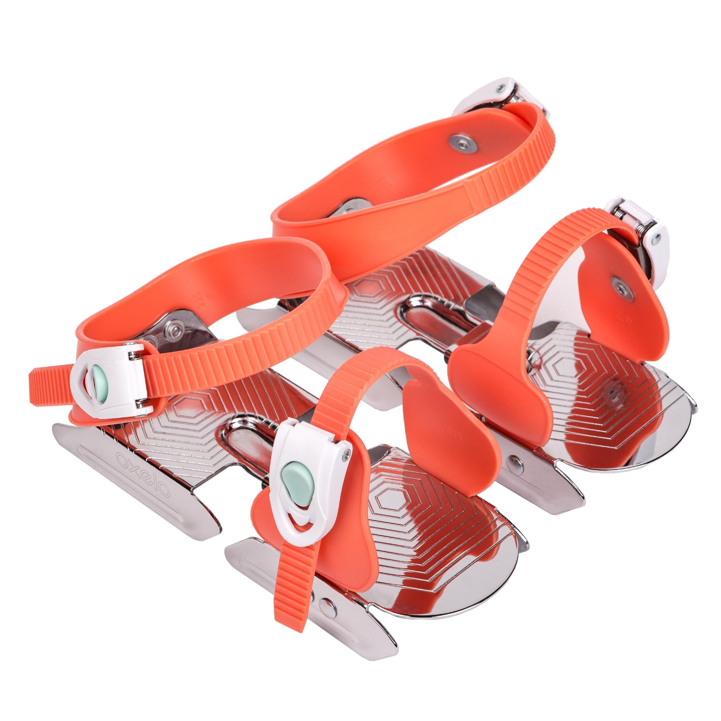 OXELO Schlittschuhe Play 1 grÃ¶ÃŸenverstellbar Kinder orange EINHEITSGRÃ–SSE