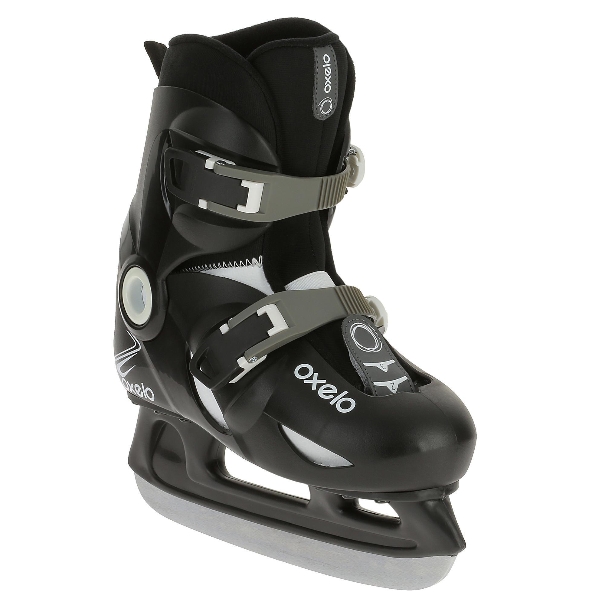 OXELO Schlittschuhe Play 3 Boy Kinder schwarz 28/30