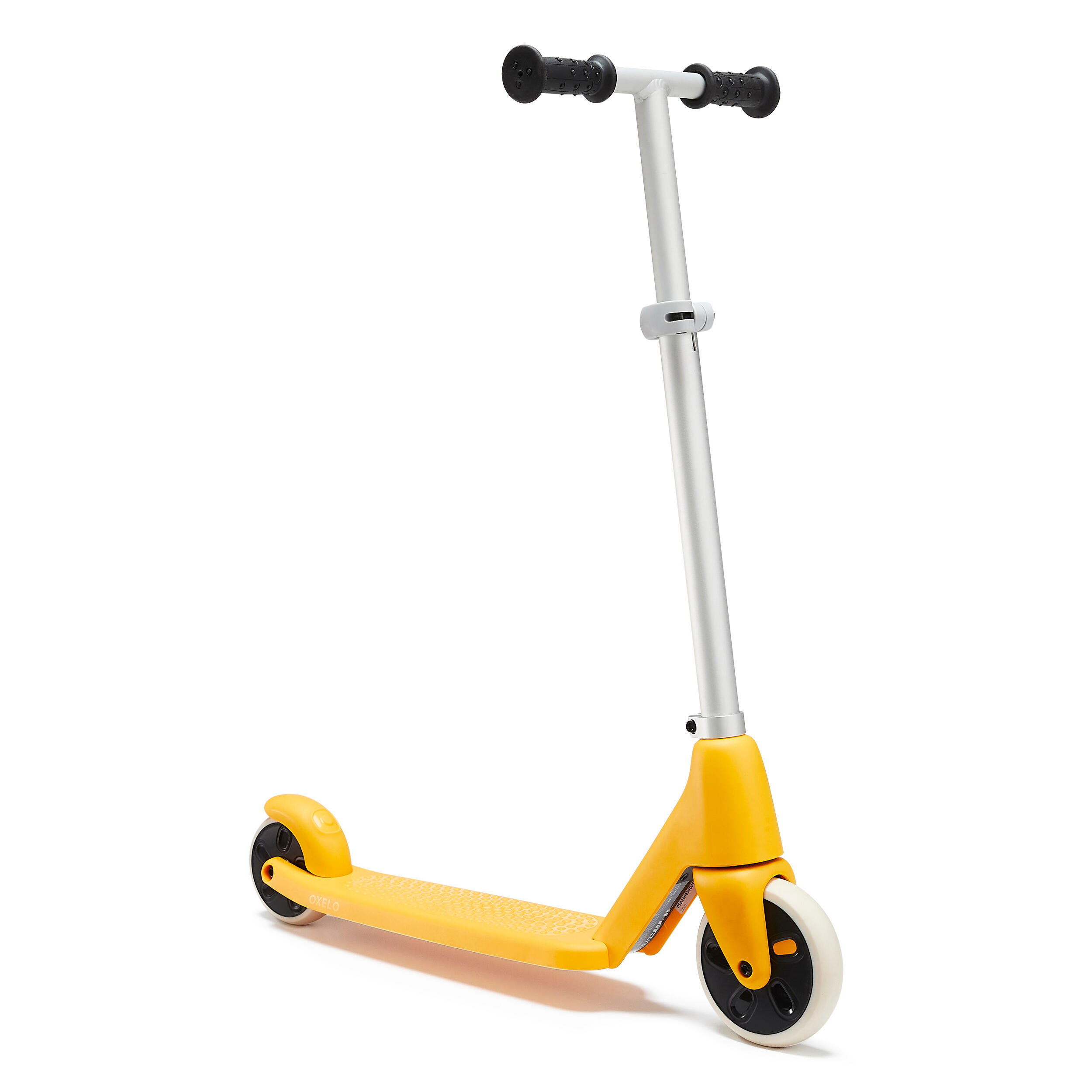 OXELO Scooter Tretroller Kinder L500 gelb EINHEITSGRÃ–SSE