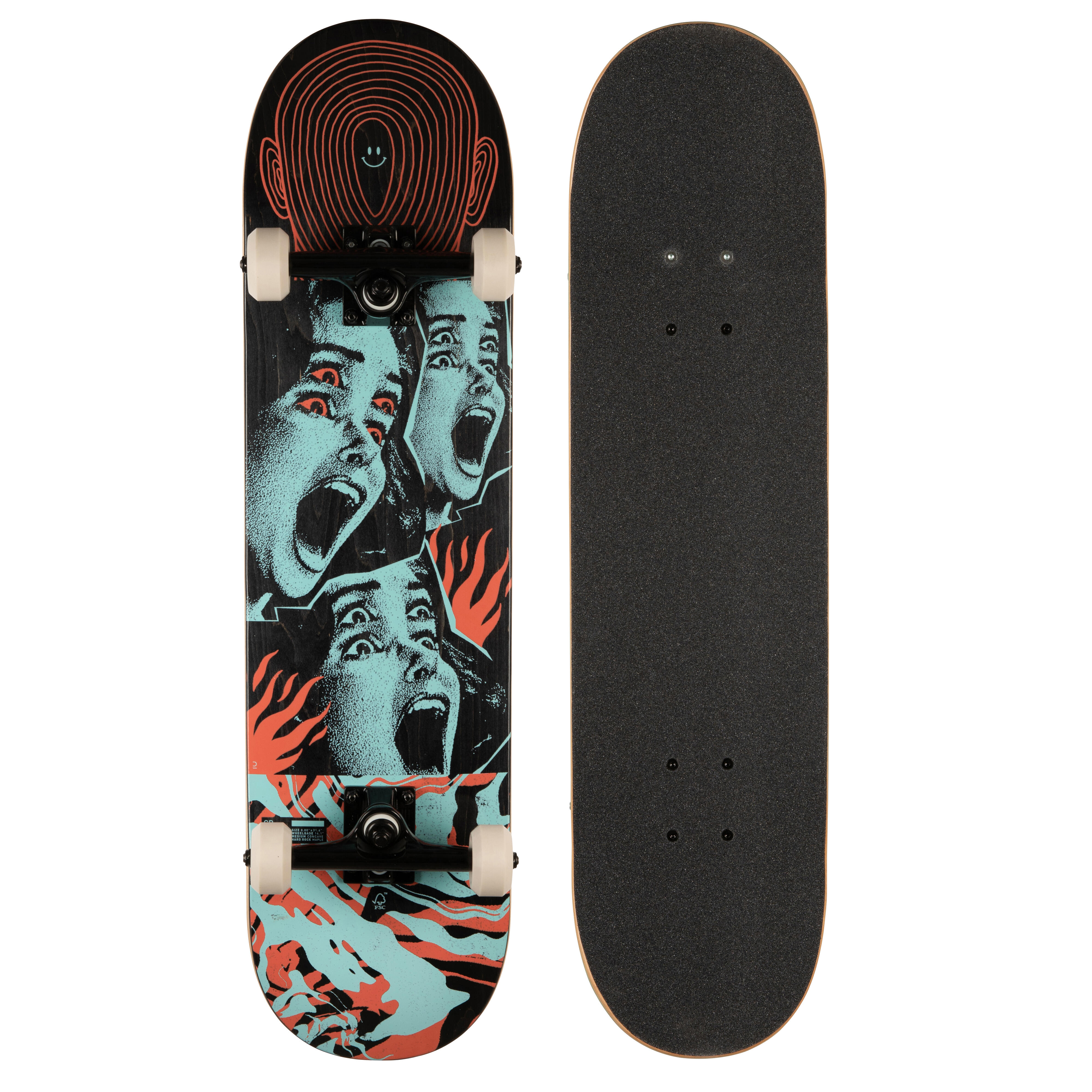 OXELO Skateboard CP500 Fury 8