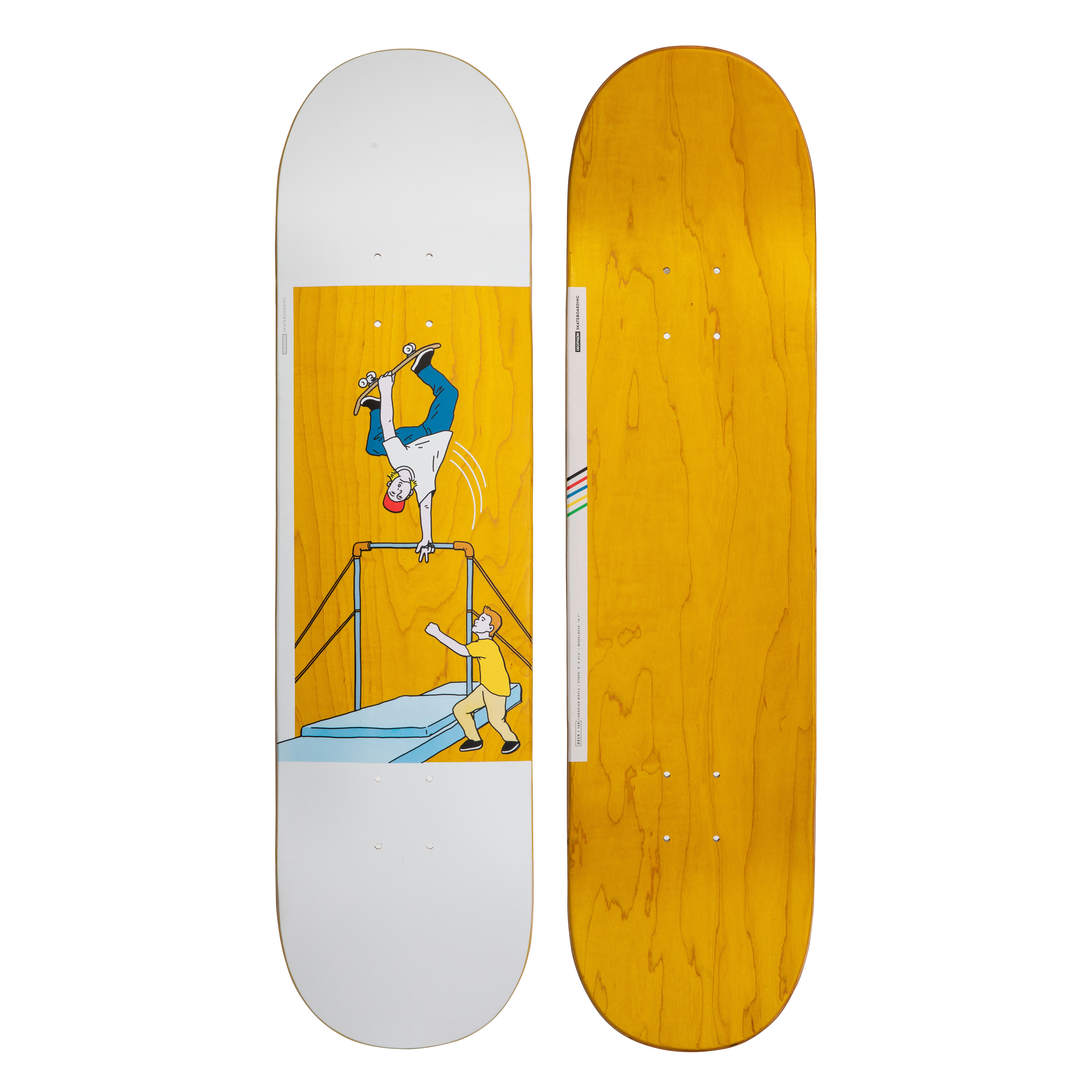 OXELO Skateboard-Deck 120 Bruce GrÃ¶ÃŸe 8