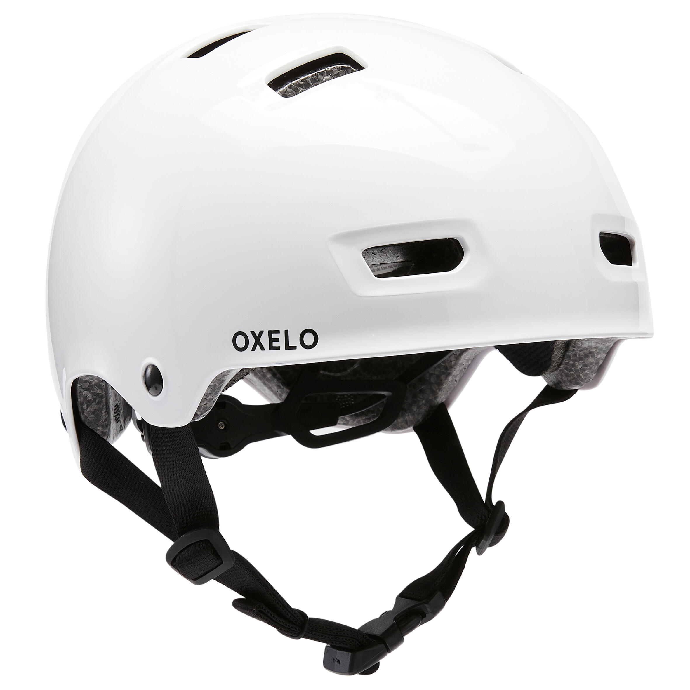 OXELO Skaterhelm MF 500 fÃ¼r Inliner Skateboard Scooter weiss XS/48-52cm