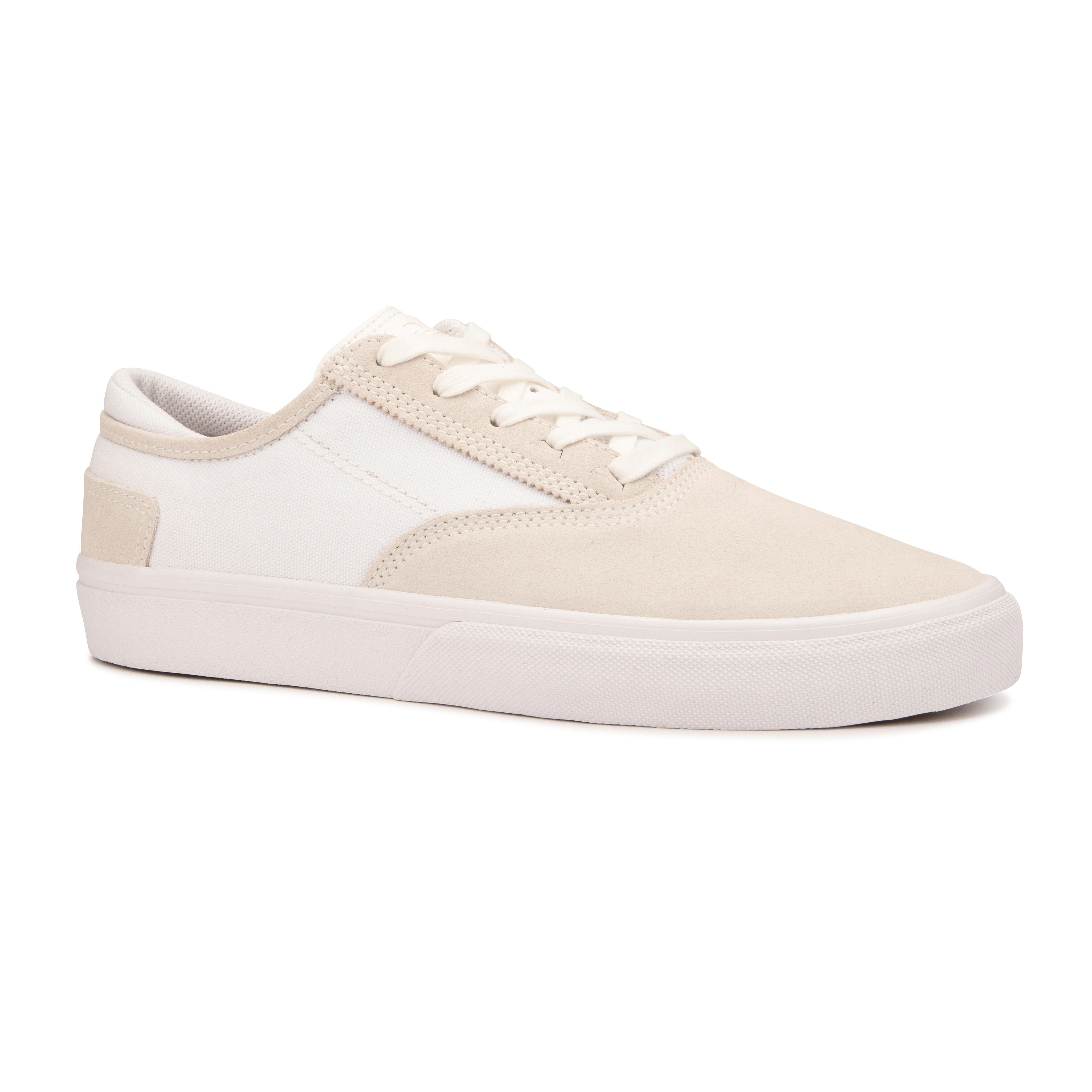OXELO Skateschuhe Vulca 500 II vulkanisiert Damen/Herren weiss 40