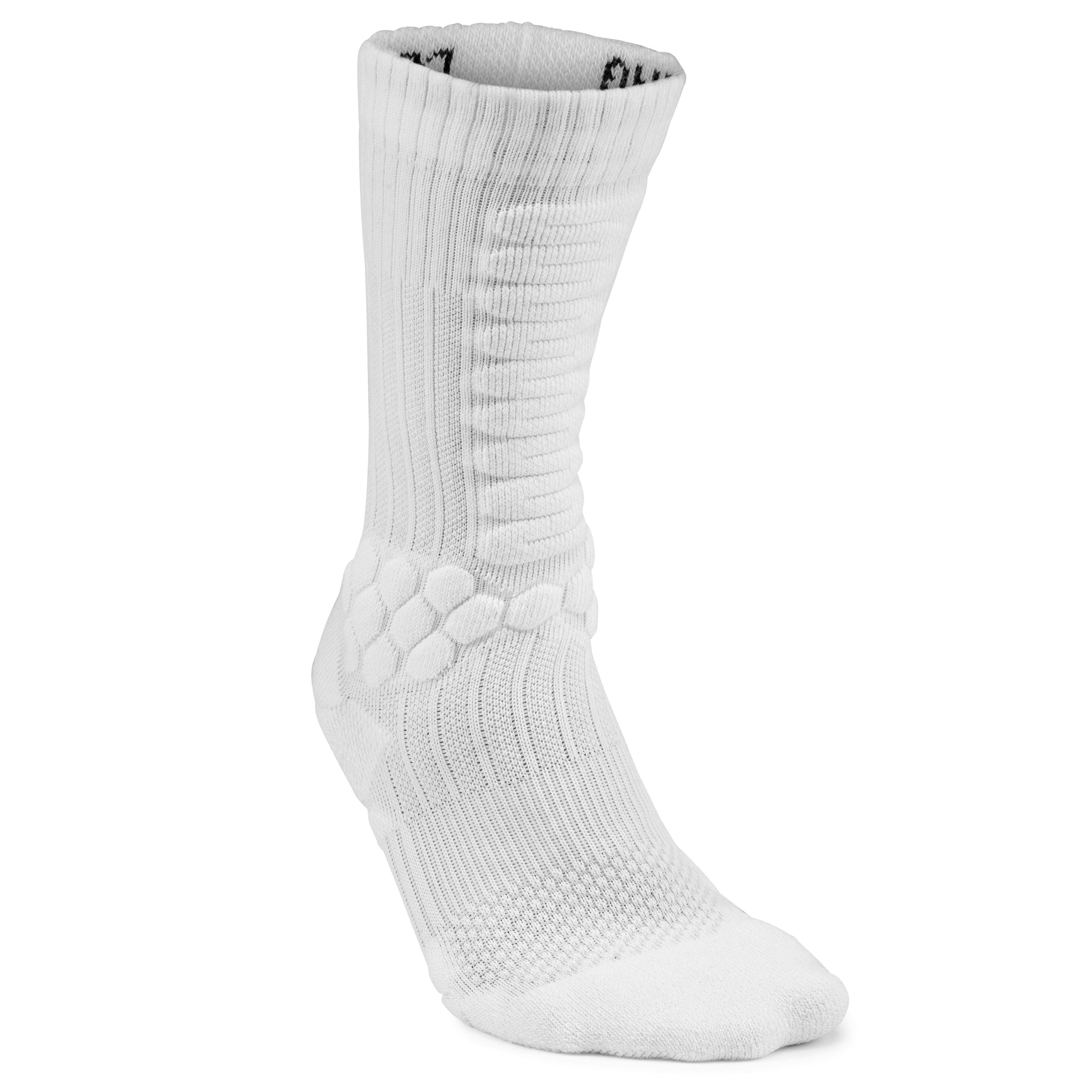 OXELO Skatesocken Socks 500 Mid weiss 39/42