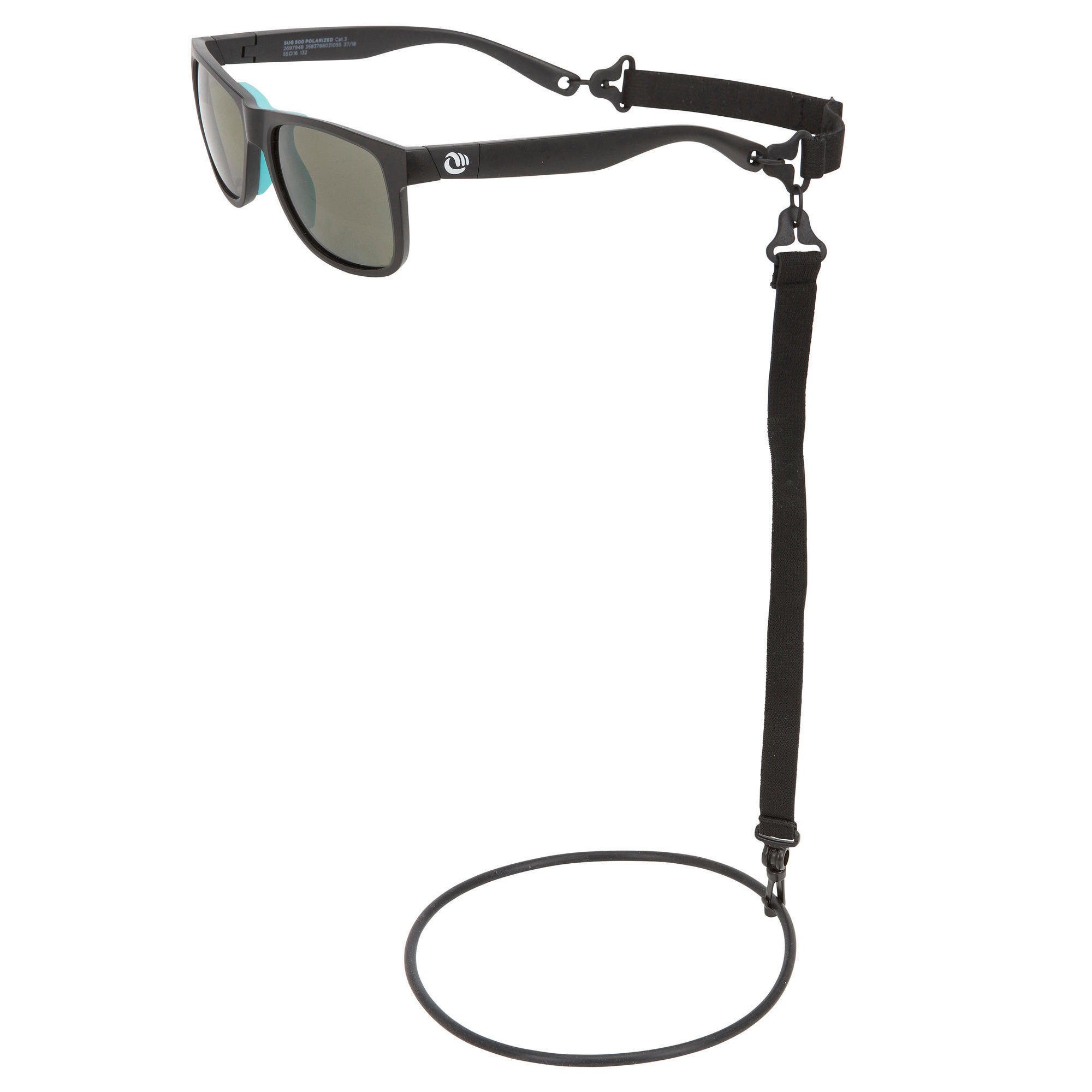 OLAIAN Sonnenbrille Surfen polarisierend Damen/Herren Kategorie 3 schwarz EINHEITSGRÖSSE