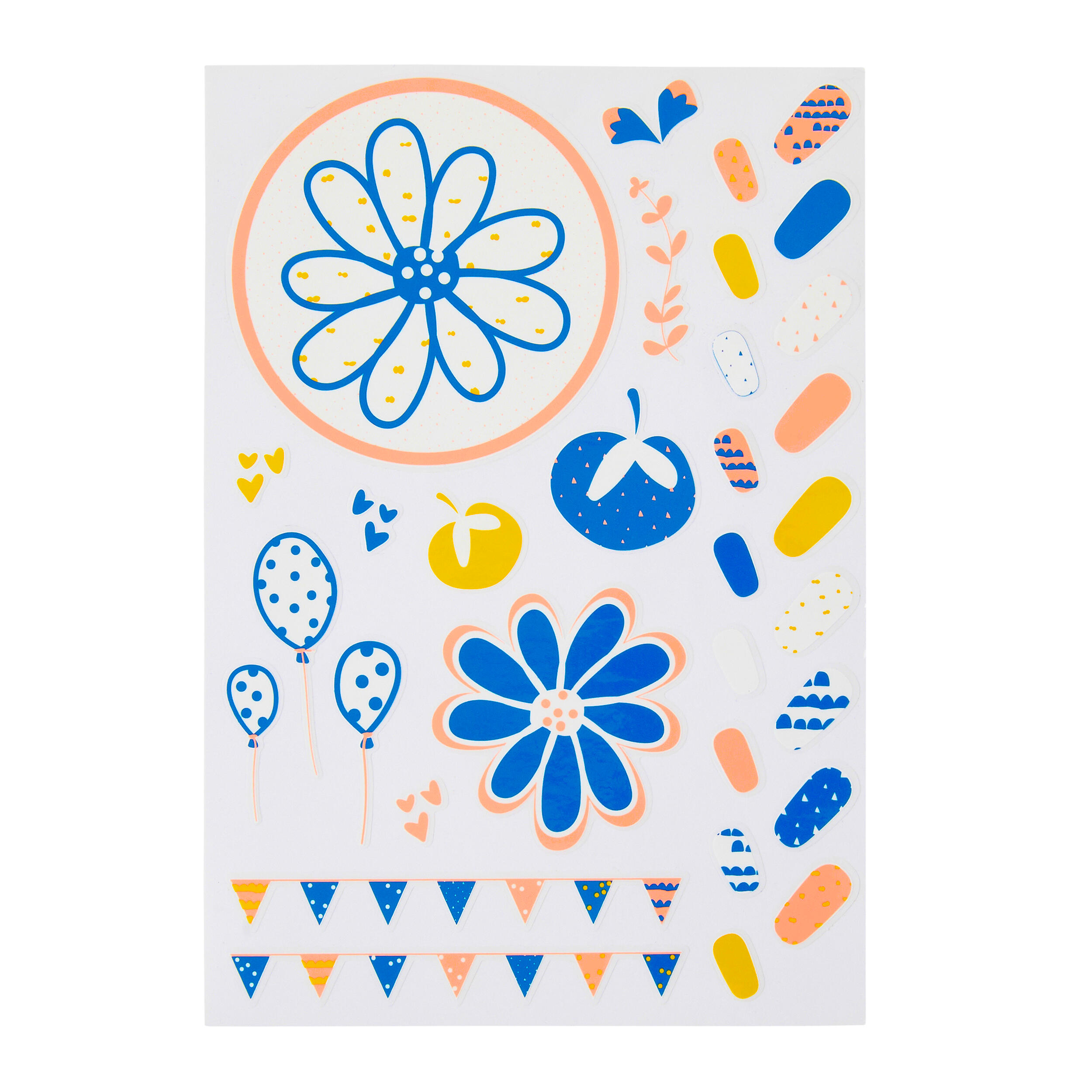 OXELO Sticker Aufkleber Oxelo Blumen EINHEITSGRÃ–SSE
