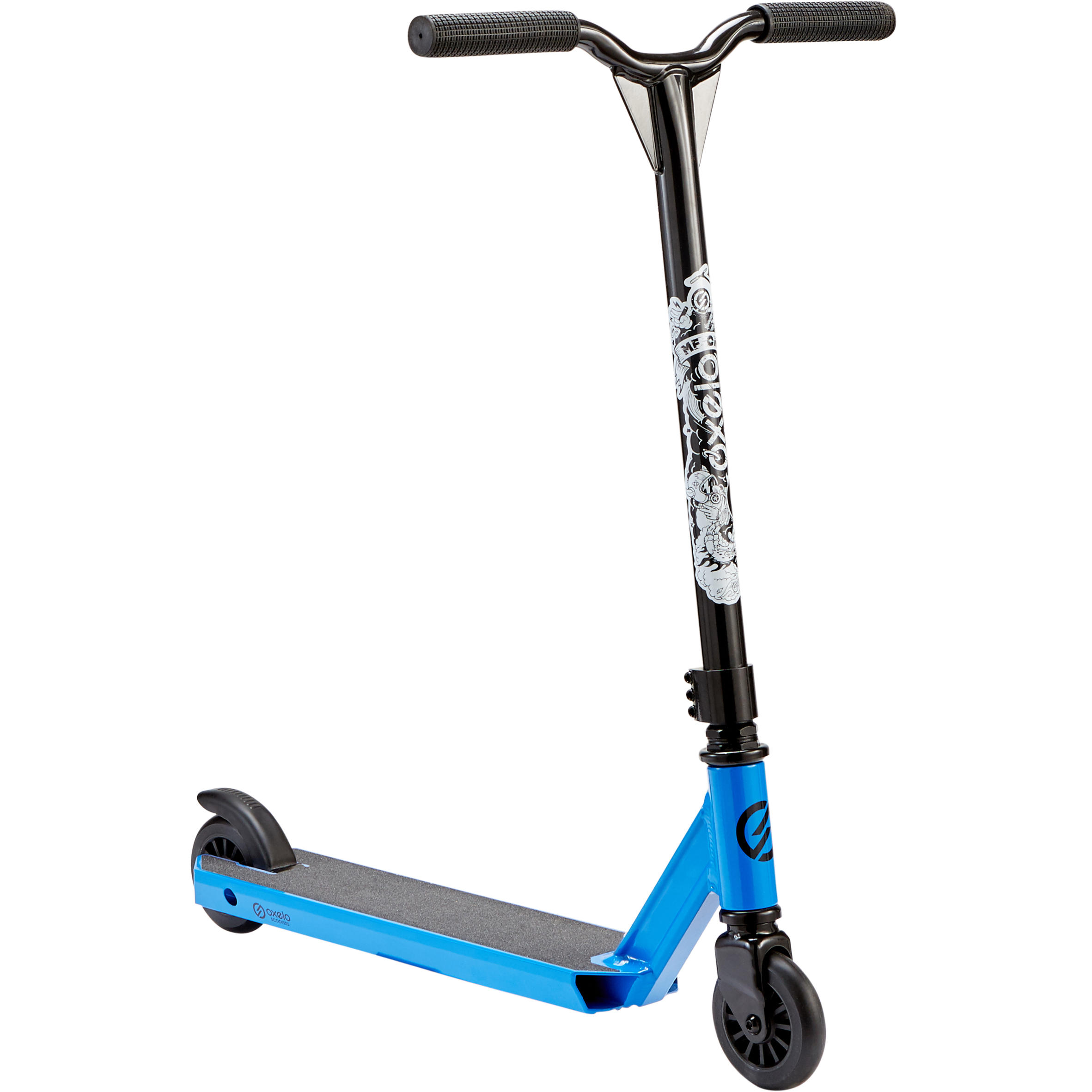 OXELO Stunt Scooter Roller Freestyle MF One blau EINHEITSGRÃ–SSE