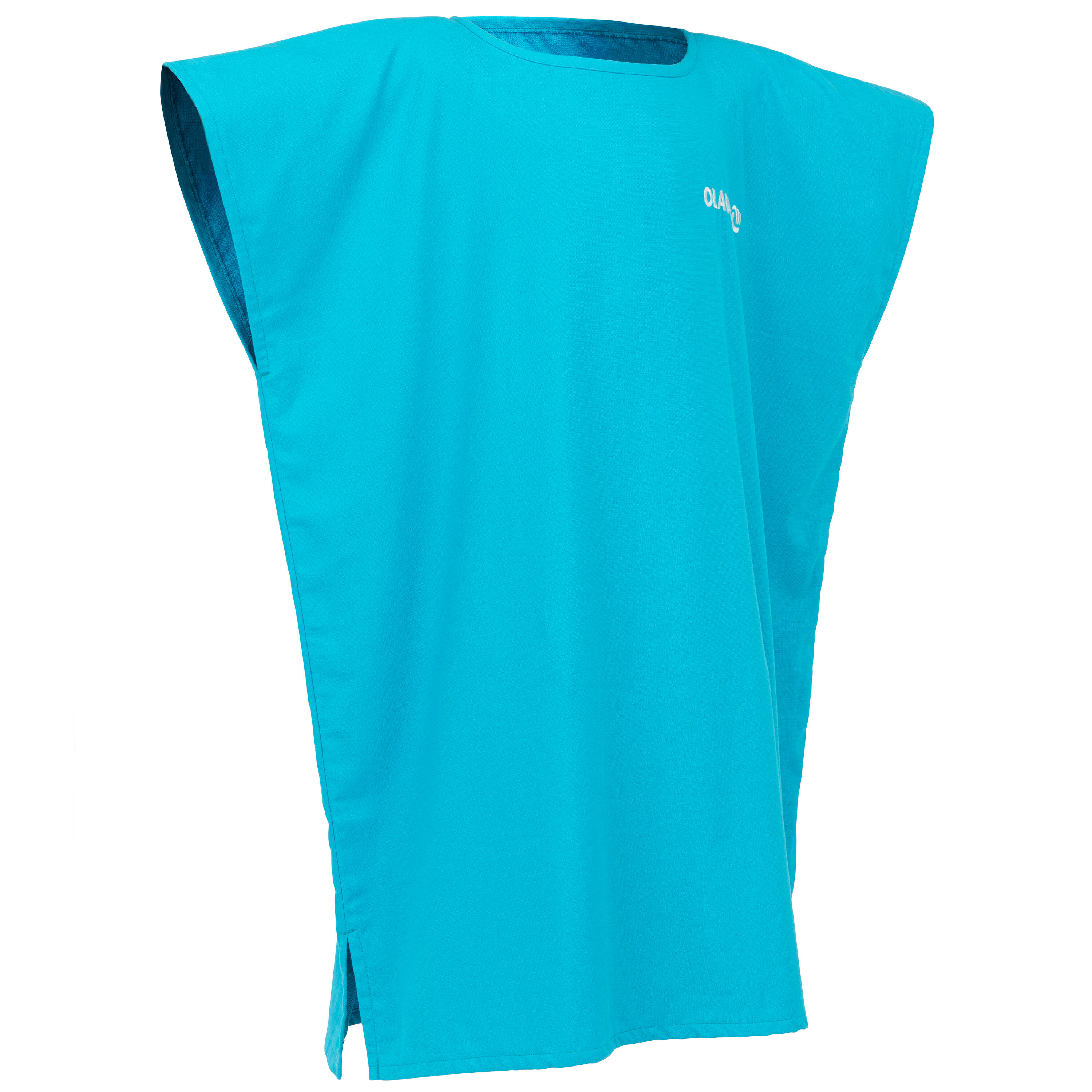 OLAIAN Surf-Poncho 100 Kinder blau (in 2 GrÃ¶ssen) L