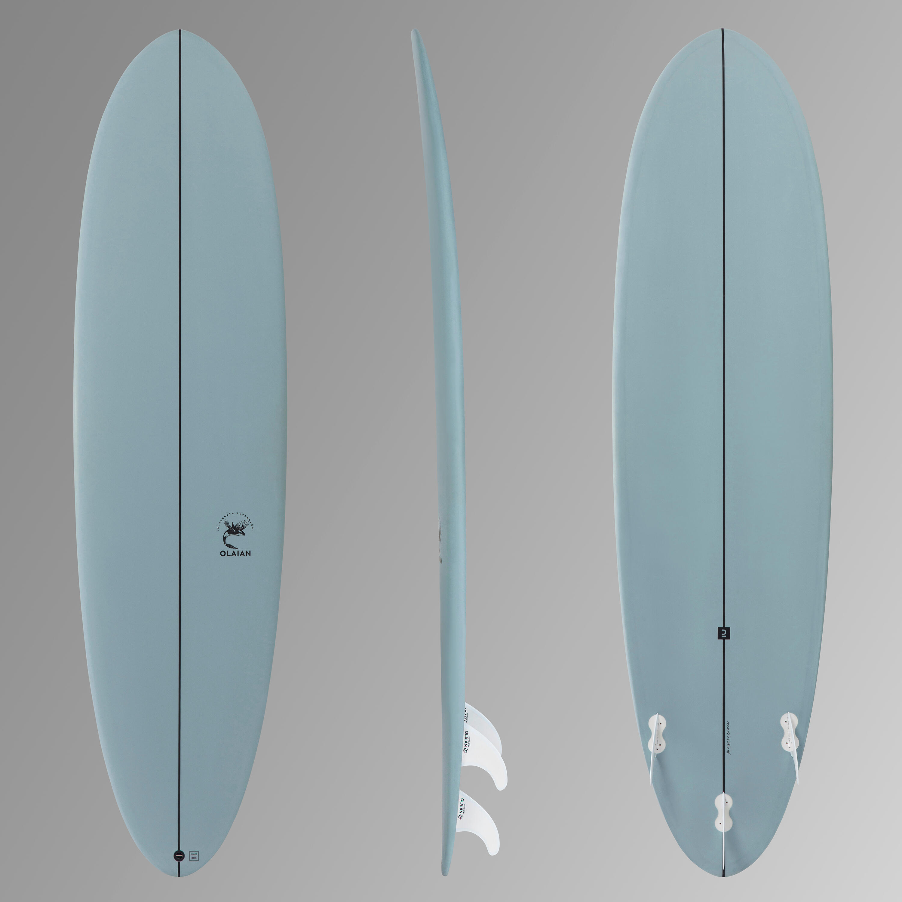 OLAIAN Surfboard Hybrid 500 7' 49 L EINHEITSGRÖSSE