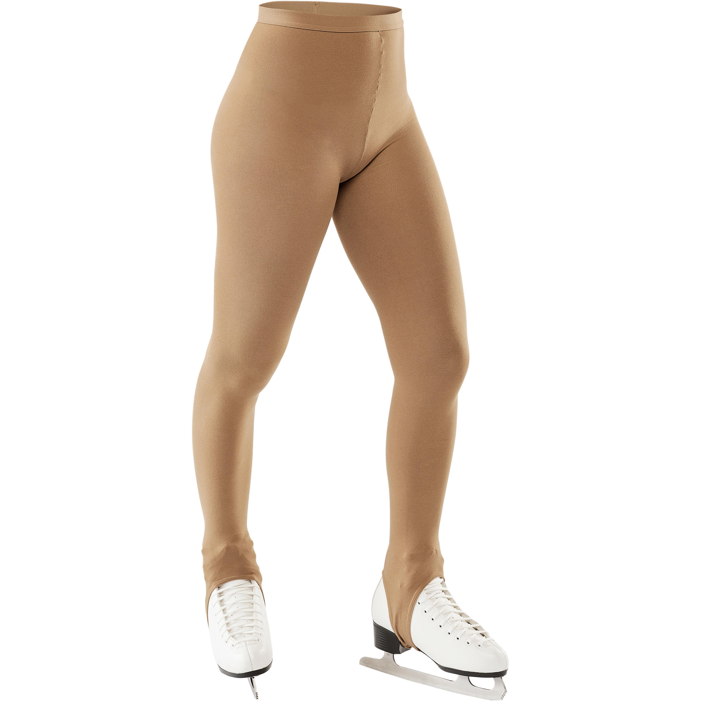 OXELO Trainingsstrumpfhose Eiskunstlauf Erwachsene