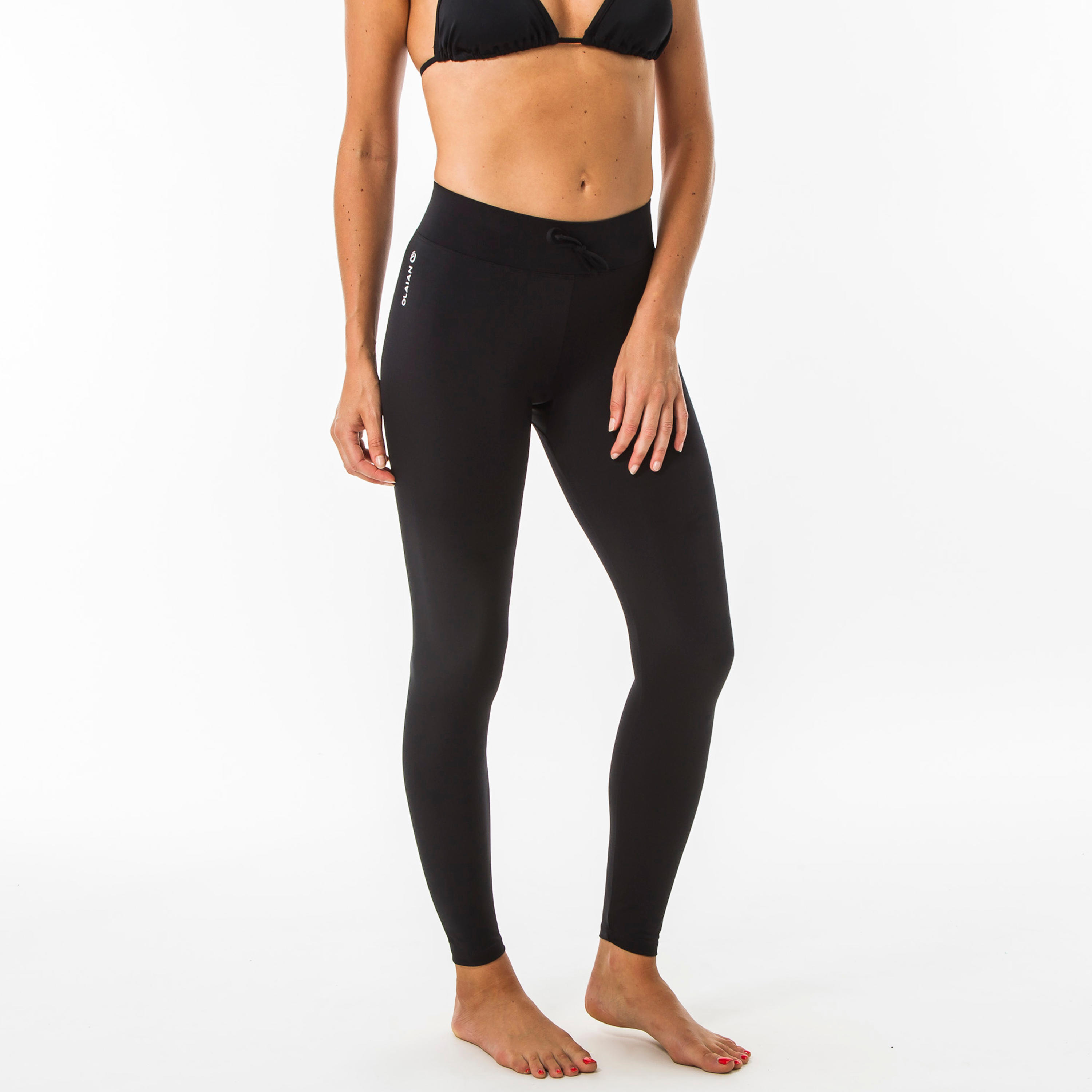 OLAIAN UV-Leggings Damen UV-Schutz 50+ 100 schwarz M