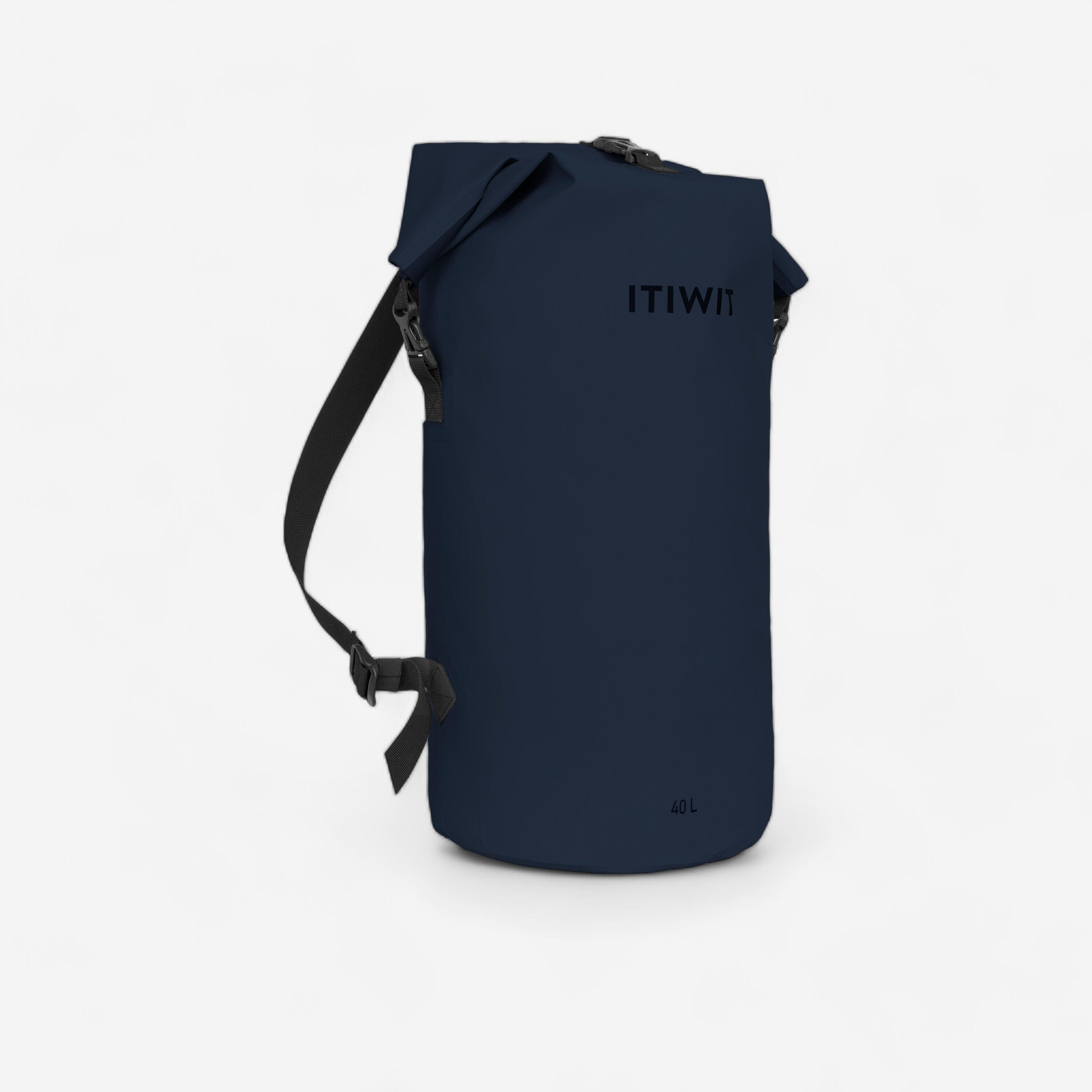 ITIWIT Wasserfeste Tasche 40 L - blau EINHEITSGRÖSSE