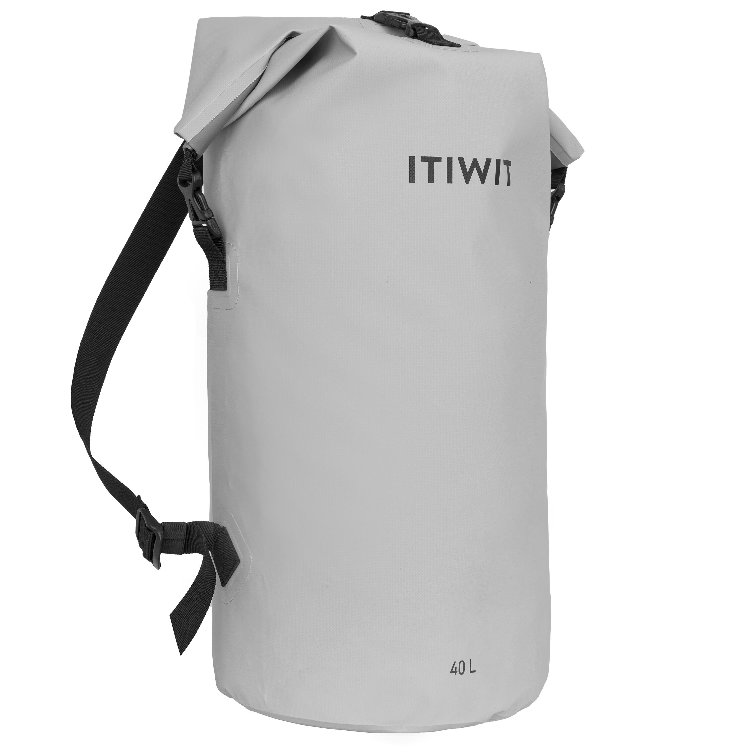 ITIWIT Wasserfeste Tasche 40 L - grau EINHEITSGRÖSSE