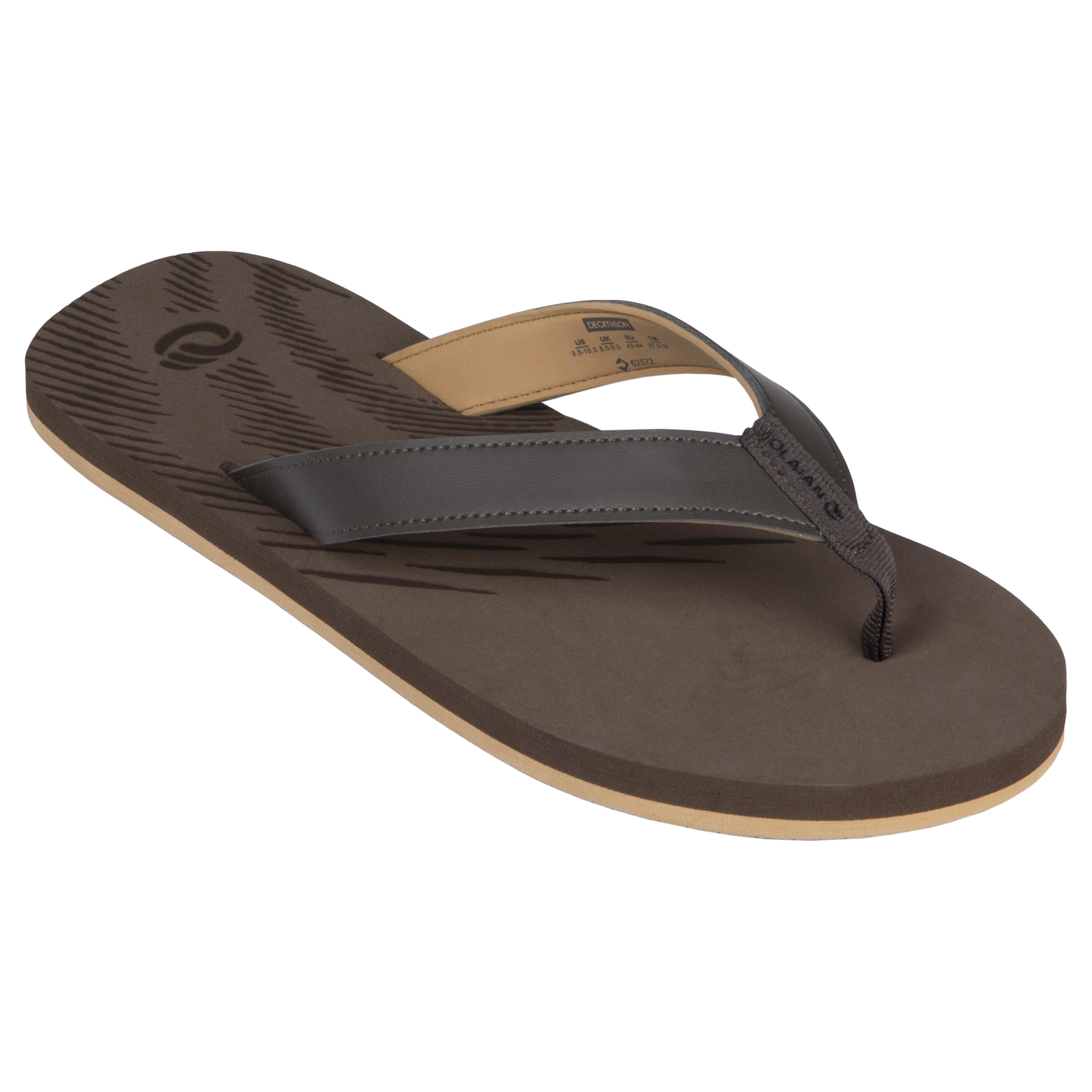 OLAIAN Zehensandalen Herren 150 dunkelbraun 39