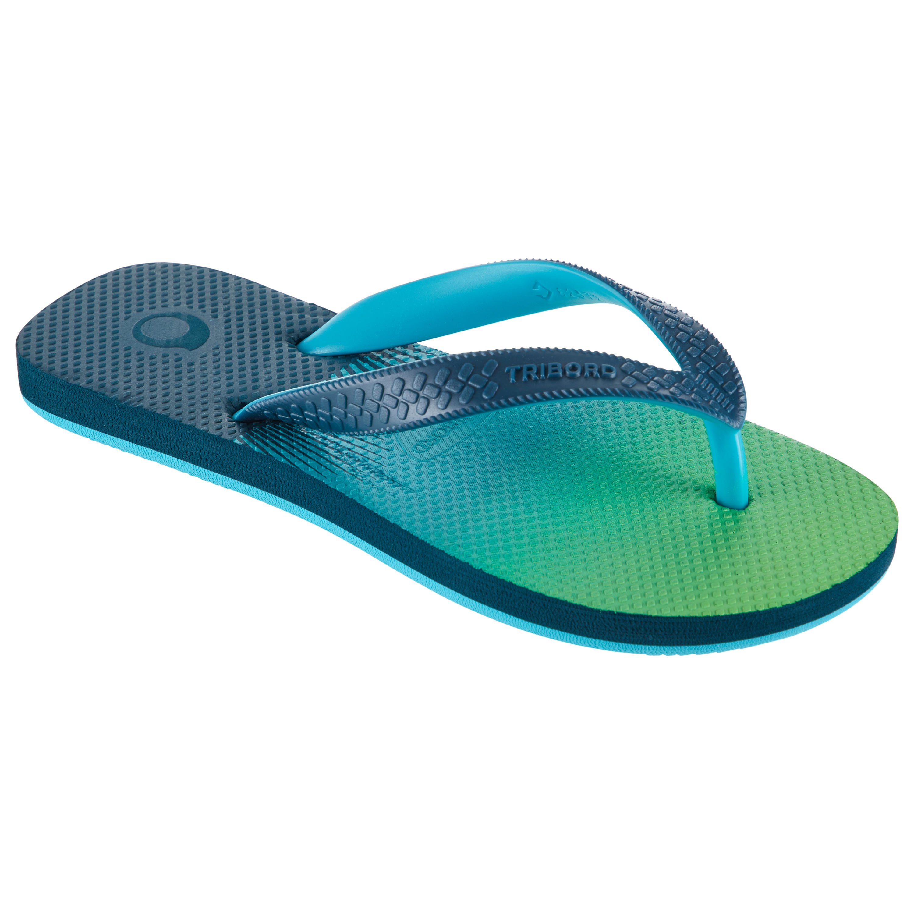 OLAIAN Zehensandalen Jungen 190 Sunset grün/blau 35