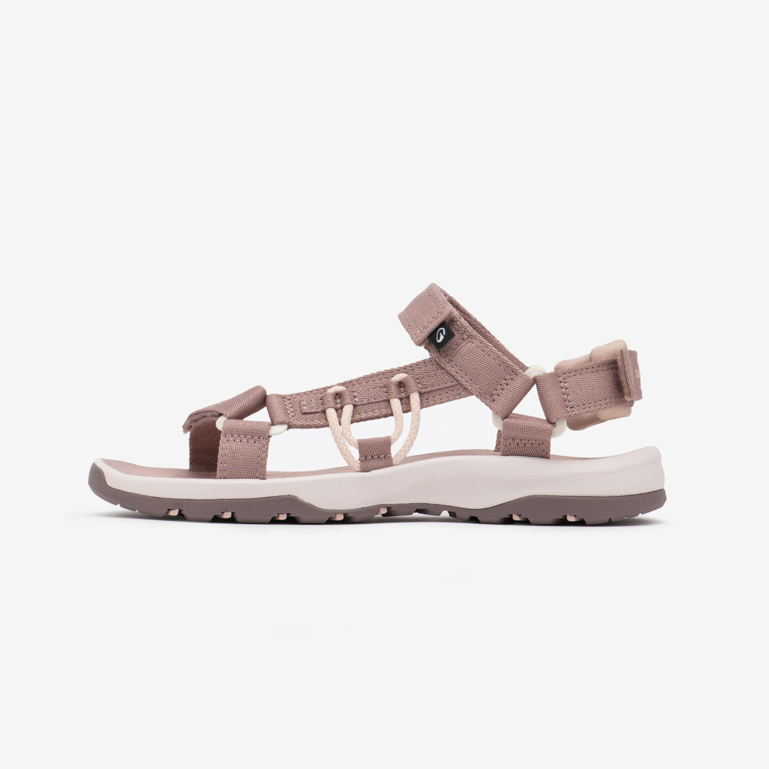 QUECHUA Trekkingsandalen Damen flexibel Wandern - NH500 Outdoor violett