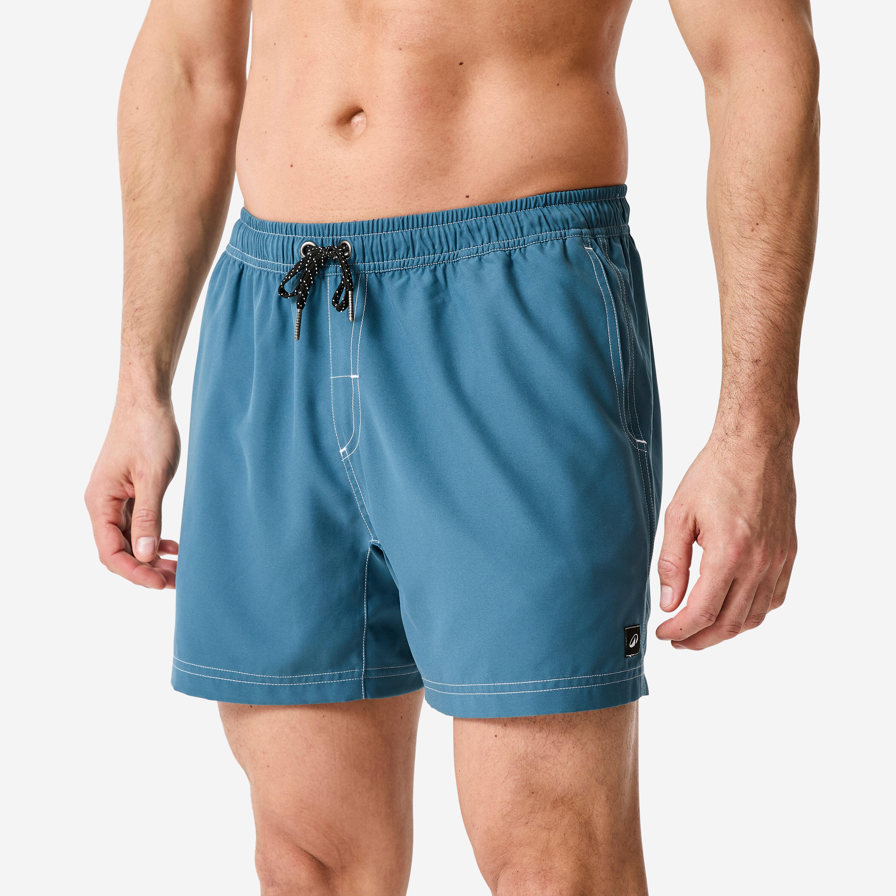 Decathlon Boardshorts Herren kurz 100 Hegoa 15'' blau