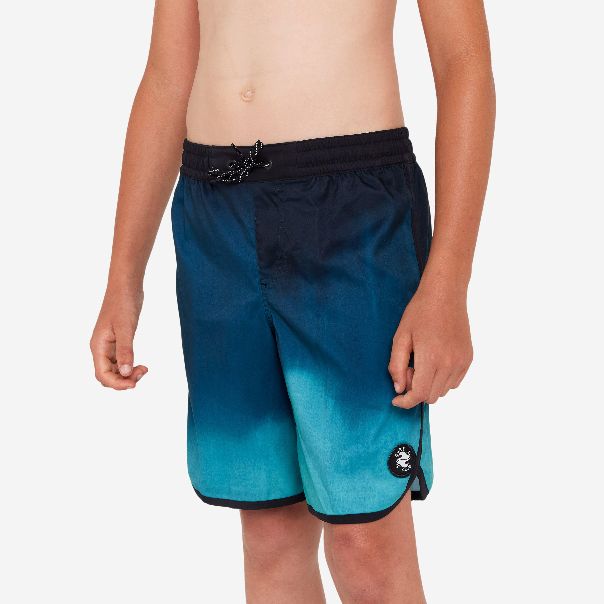 Decathlon Boardshorts 500 blau/schwarz