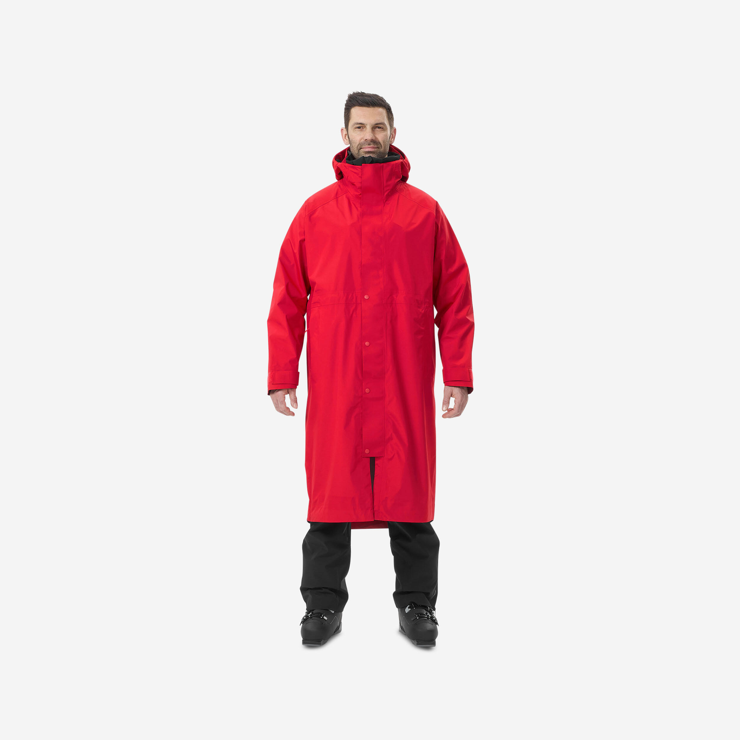 QUECHUA Regencape Ski Erwachsene Club - 980 rot
