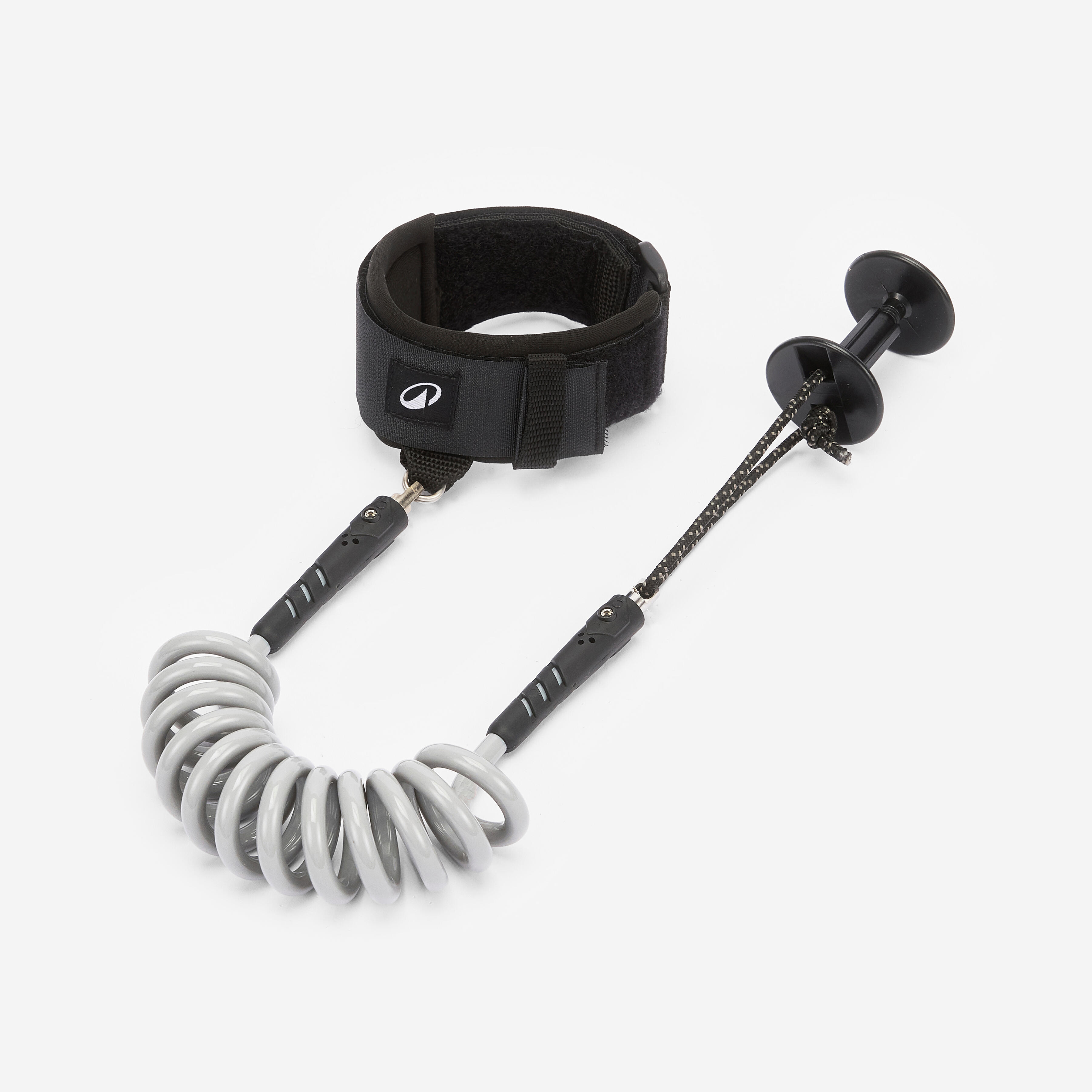 Decathlon Leash Bodyboard Handgelenk und Bizeps 500 schwarz