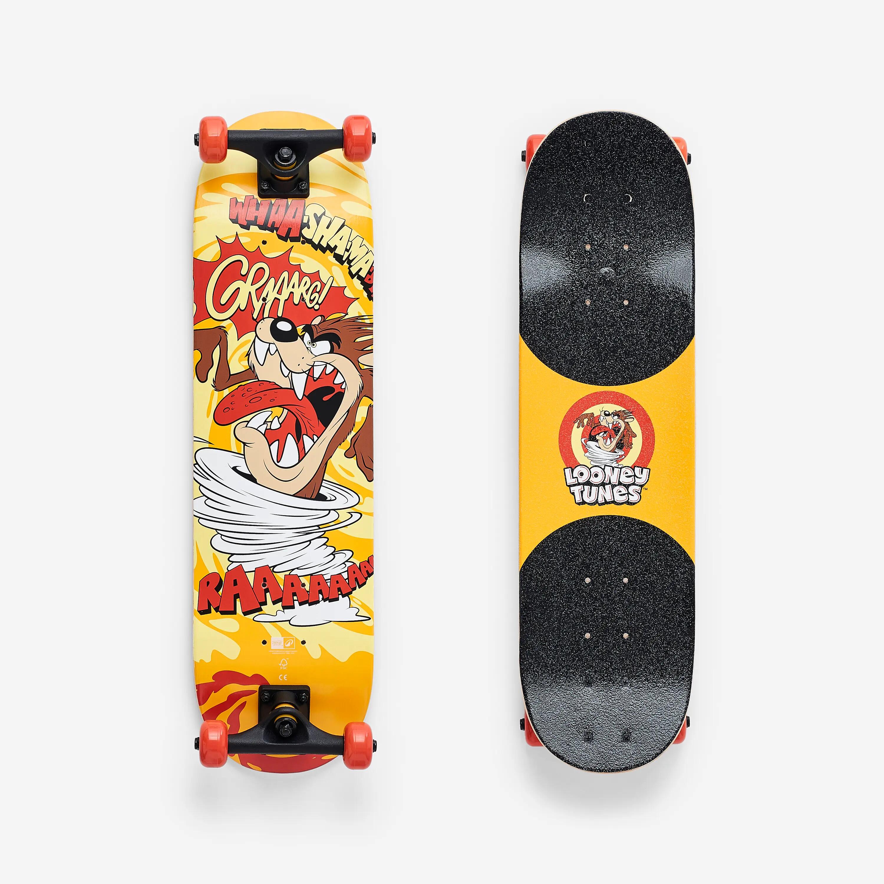 Decathlon Skateboard für Kinder 3–7 Jahre - Play 120 Looney Tunes TAZ