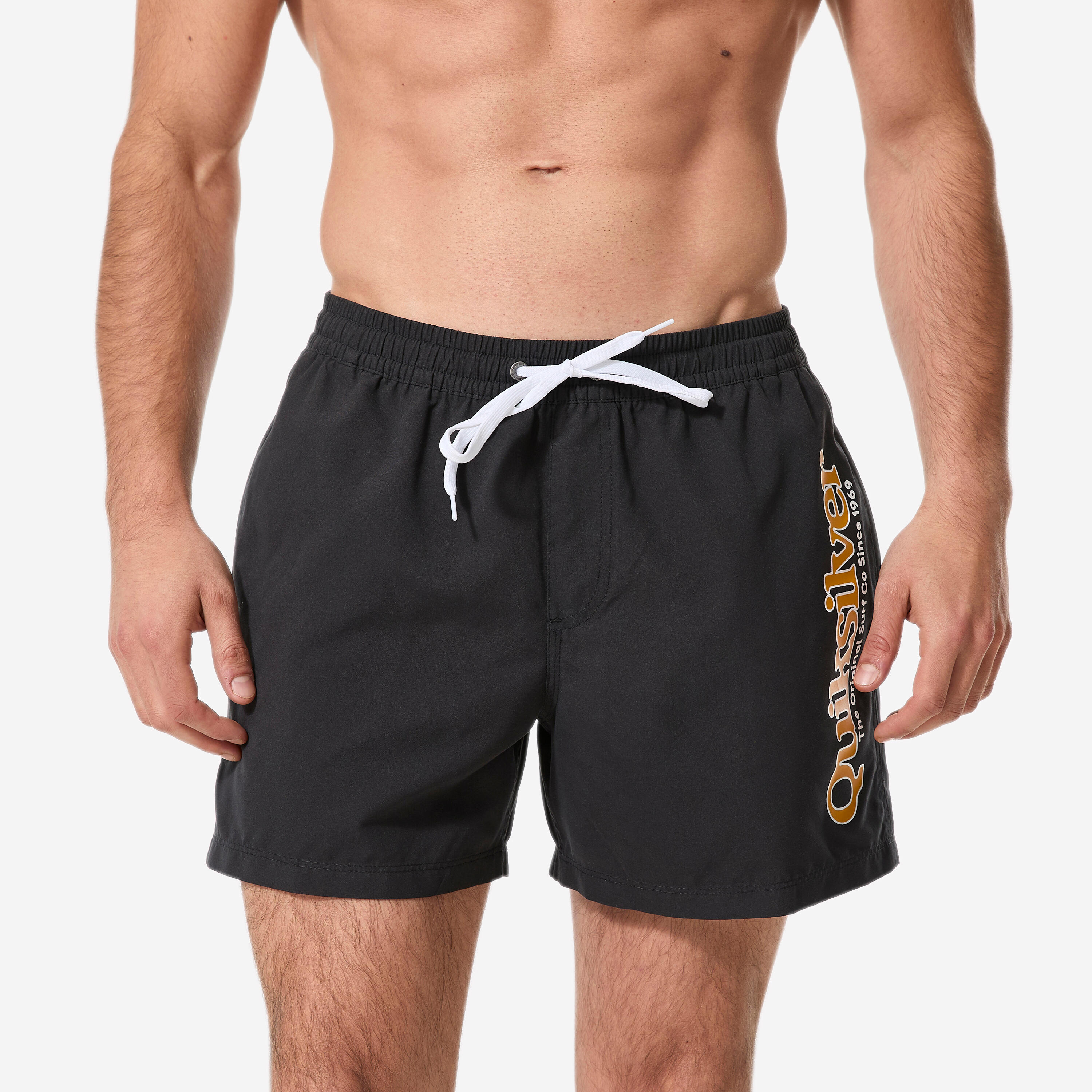 Quiksilver Boardshorts Surfen kurz 15' Gummibund Quiksilver schwarz