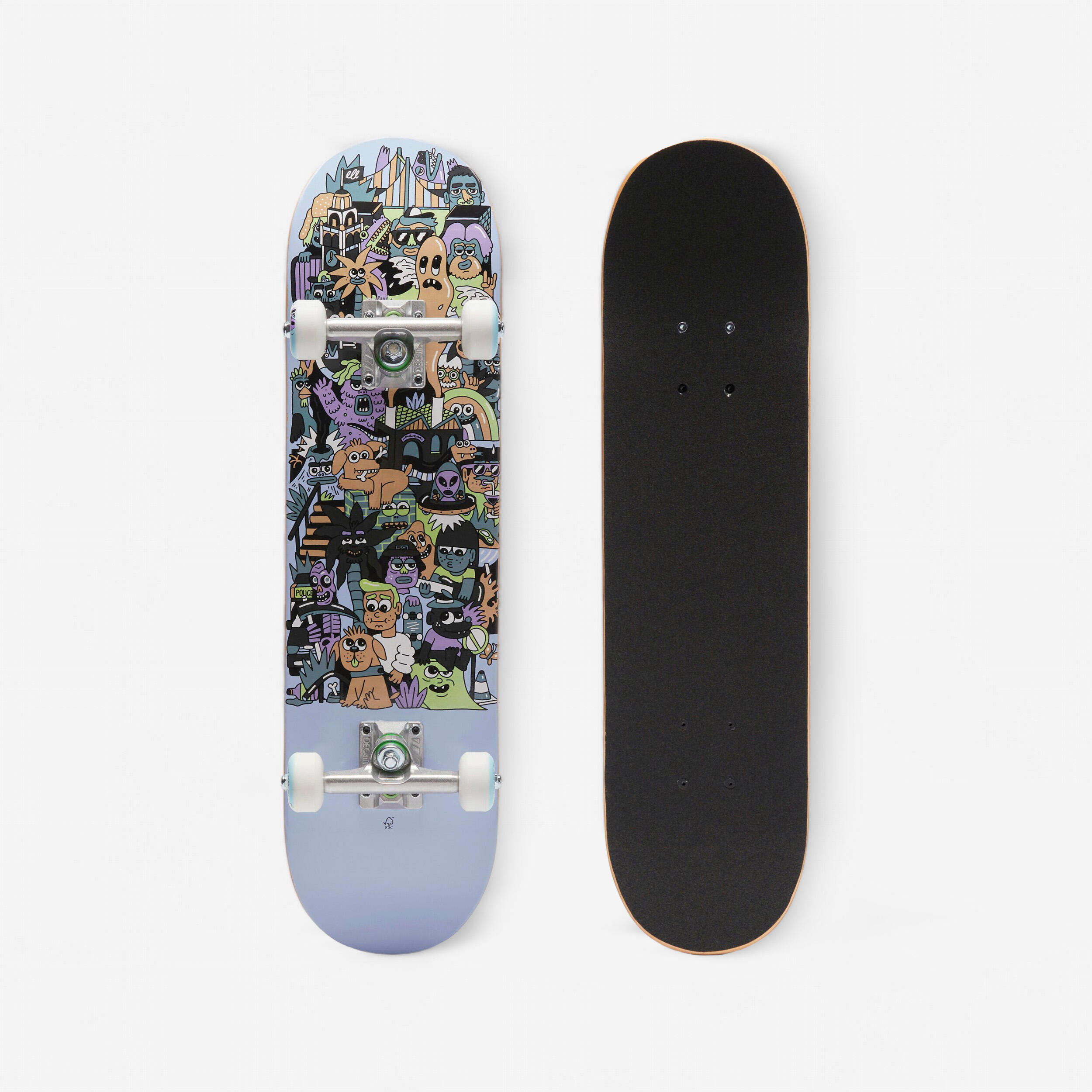 Decathlon Skateboard-Deck Kinder 3–7 Jahre 7,25
